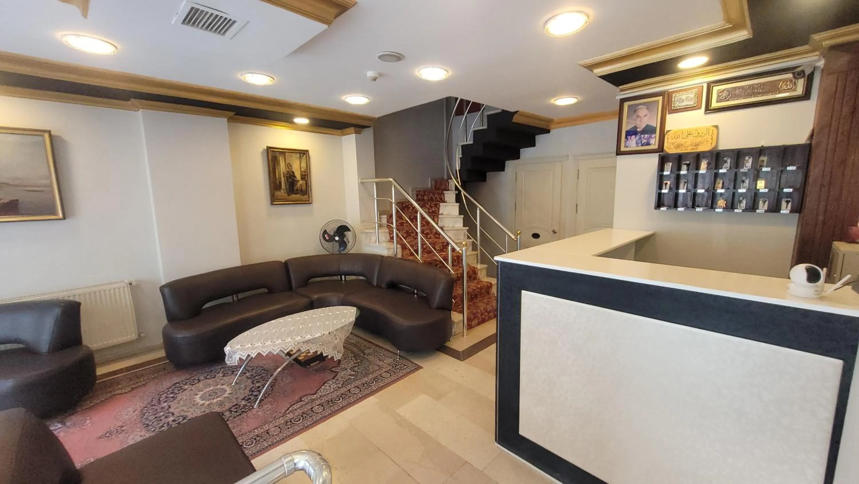 Lobby or reception in MEHMET BEY HOTEL