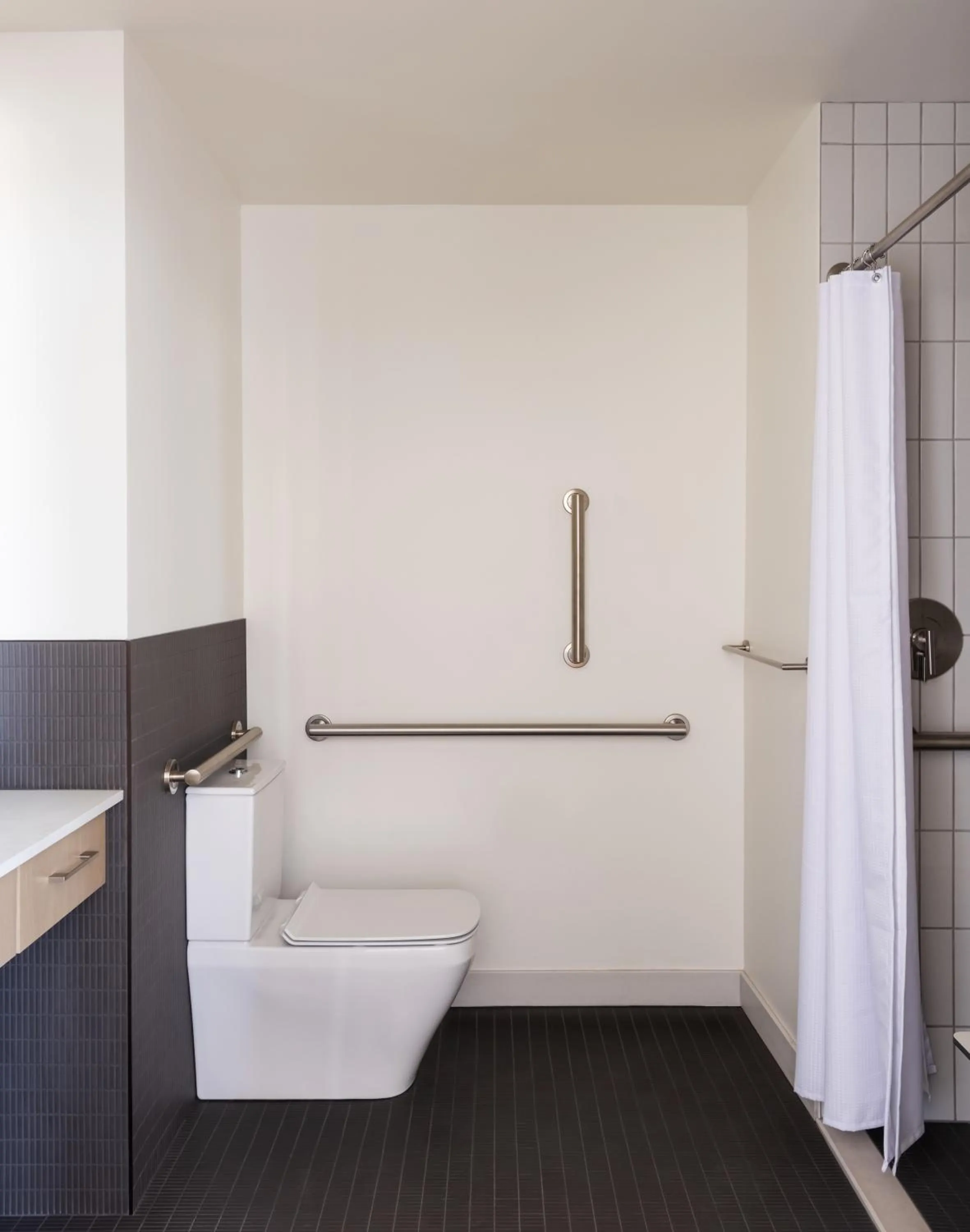 Bathroom, Bed in ROOST Detroit