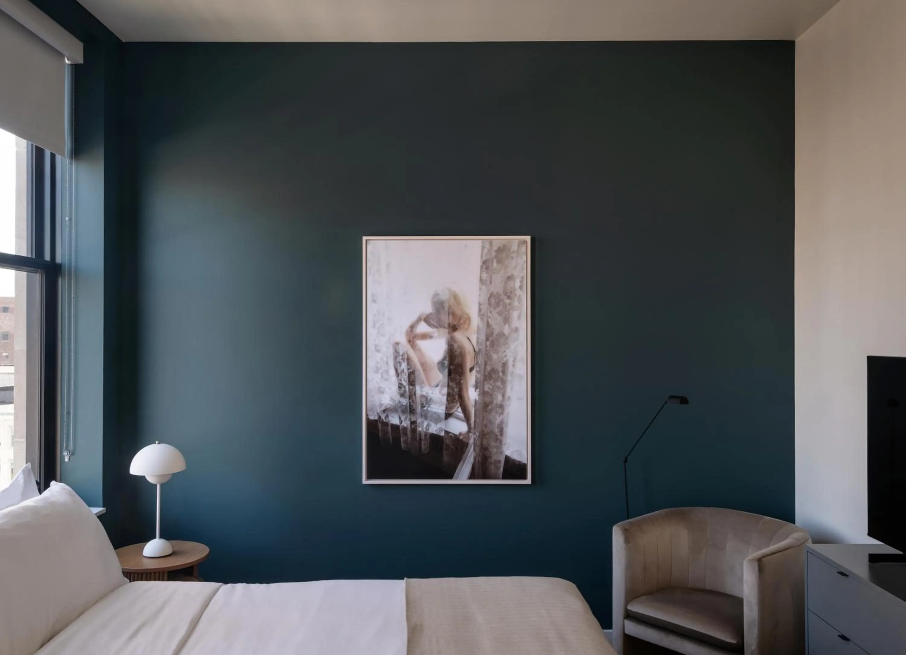 Bedroom, Bed in ROOST Detroit