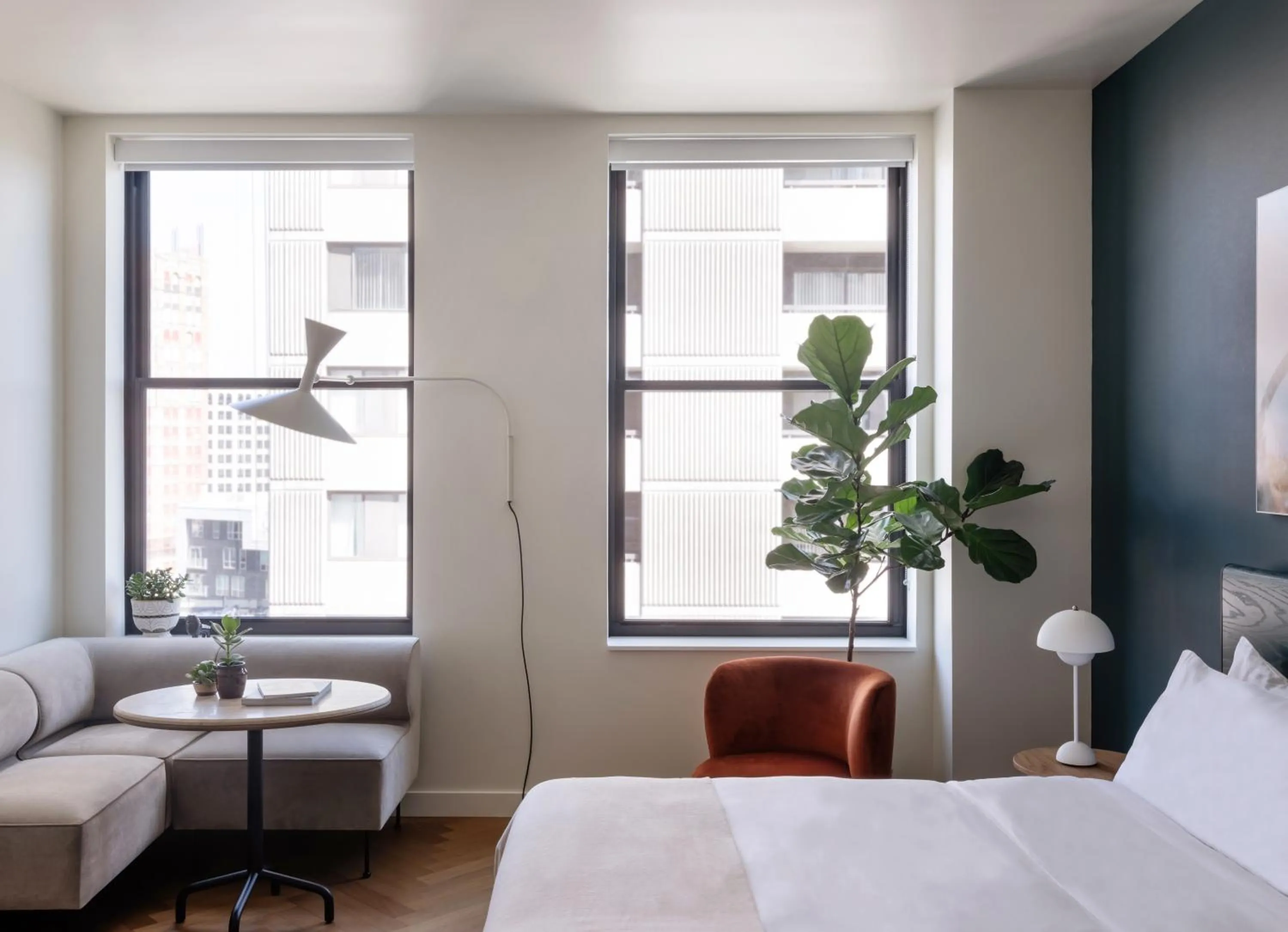 Bed in ROOST Detroit