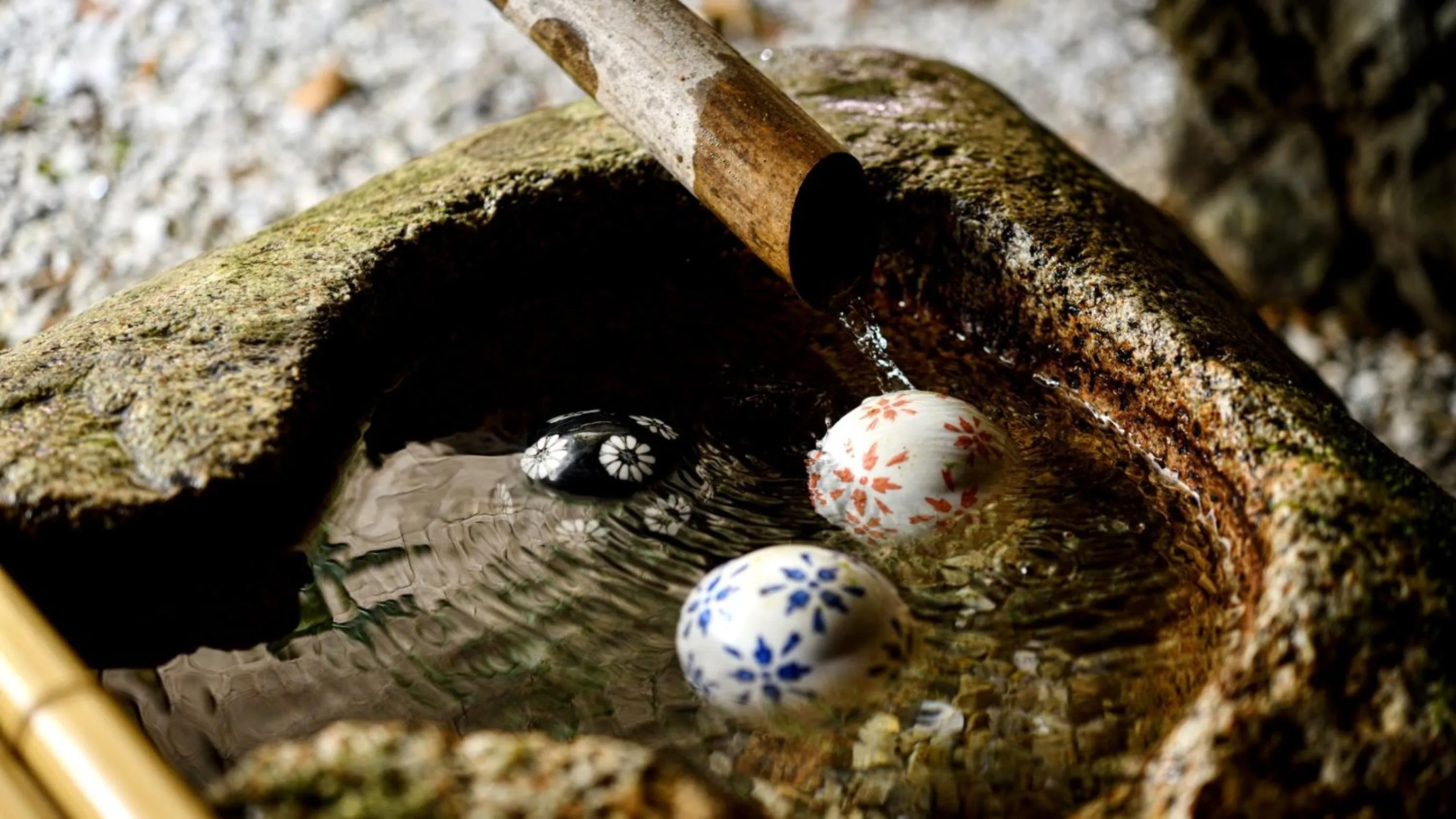 Decorative detail in Oyado Yamashita