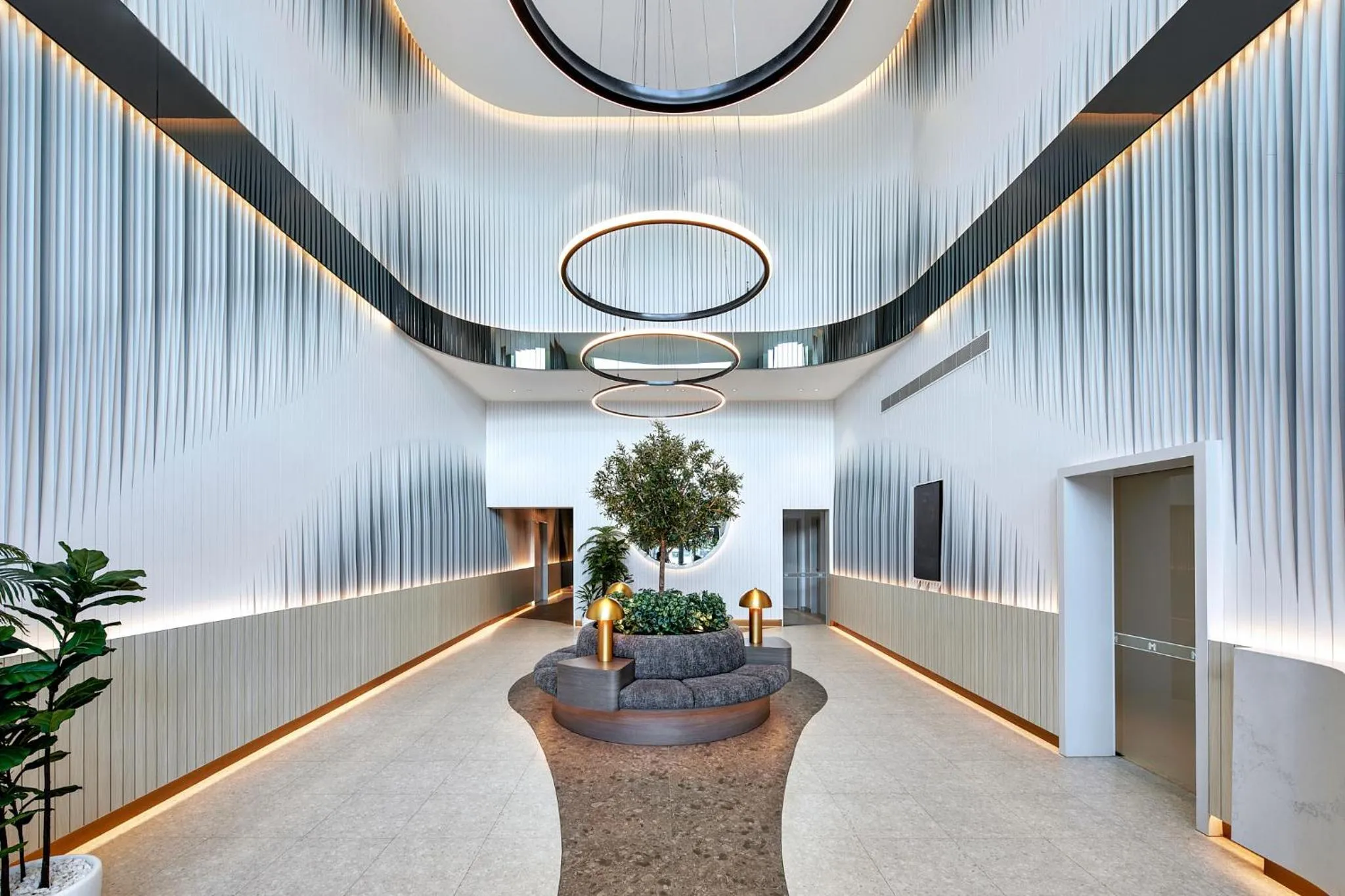 Lobby or reception in Meriton Suites Liverpool