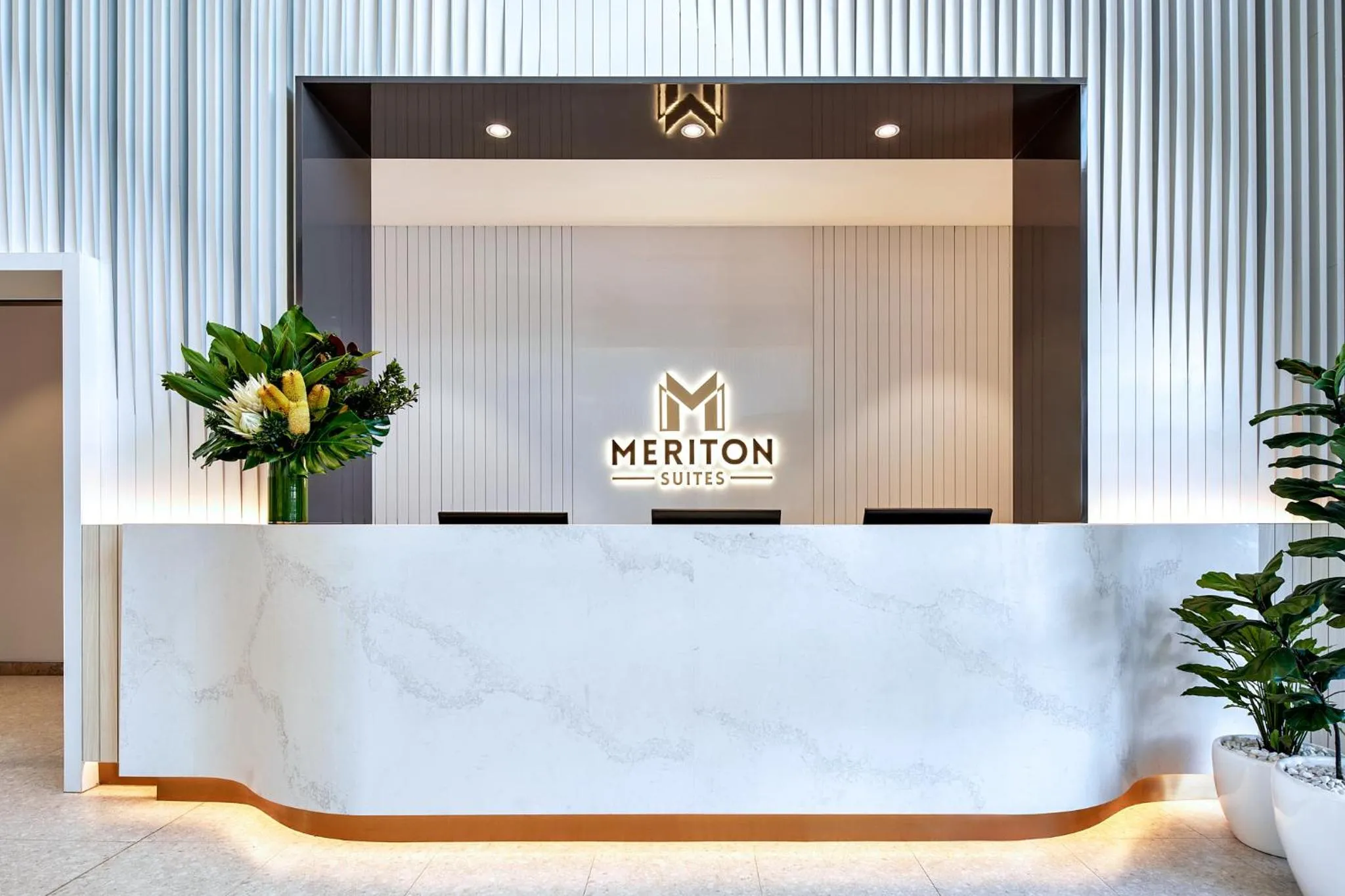 Lobby or reception in Meriton Suites Liverpool