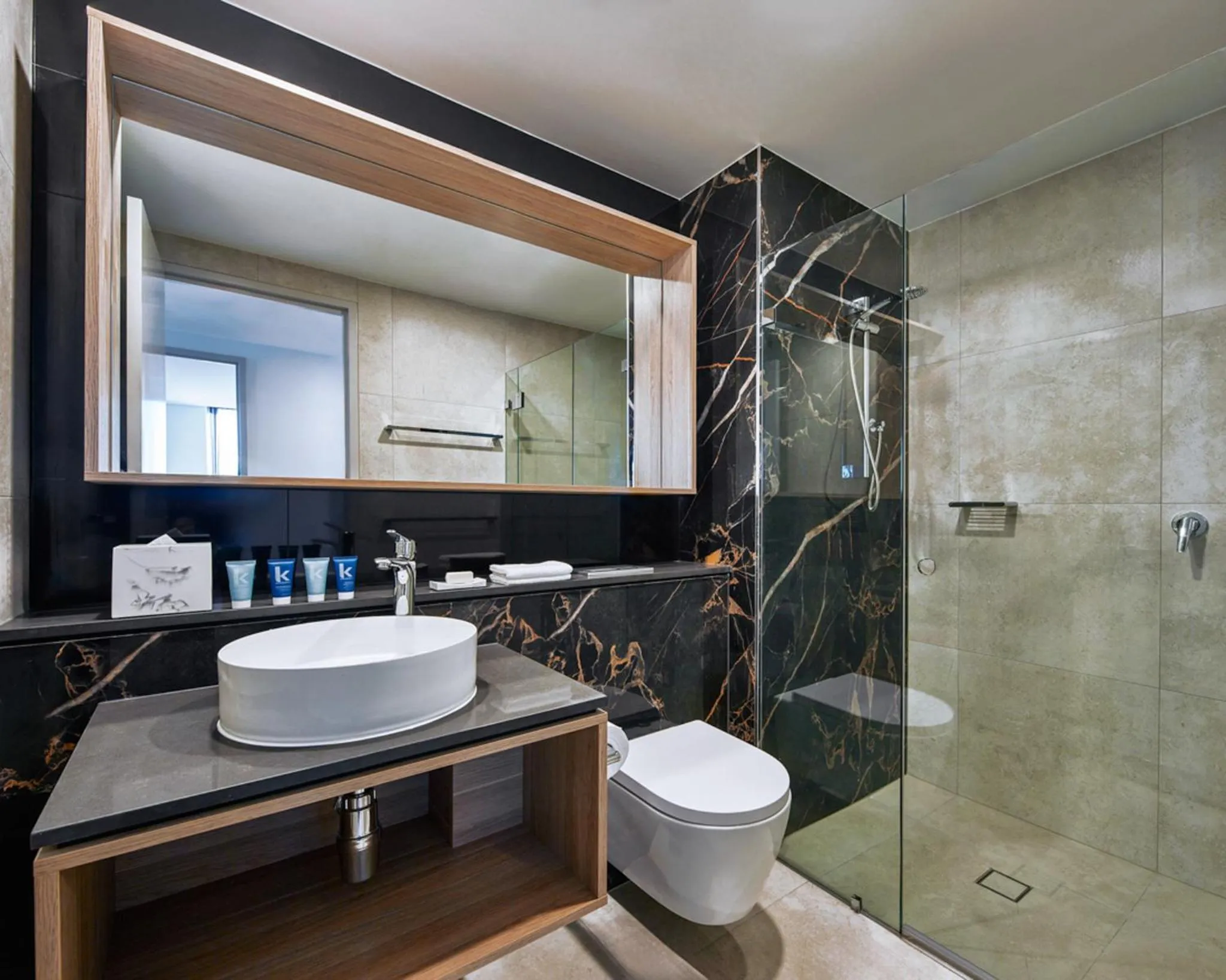 Bathroom in Meriton Suites Liverpool