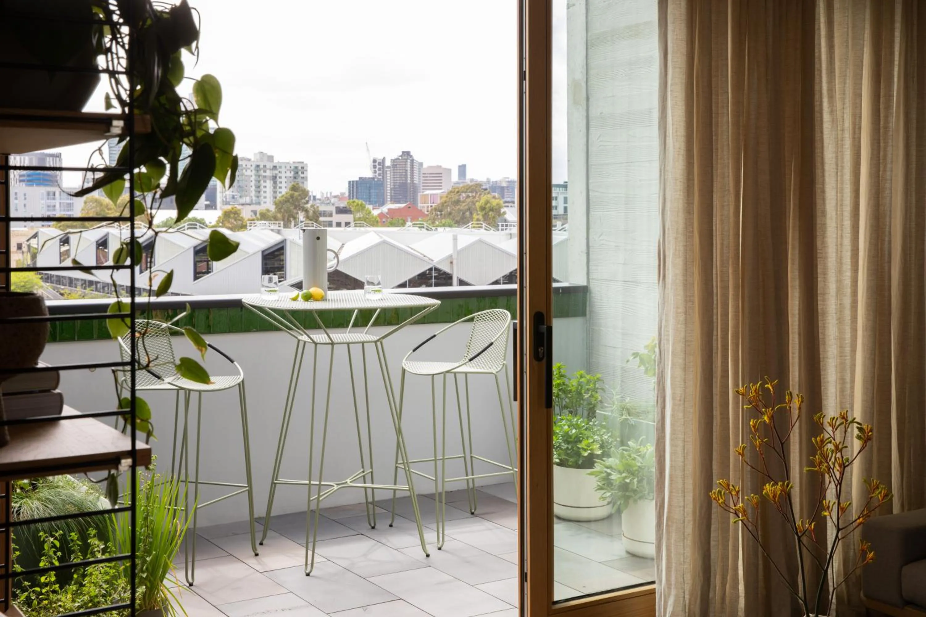 Balcony/Terrace in HV.Hotel Apartment at South Melbourne Market