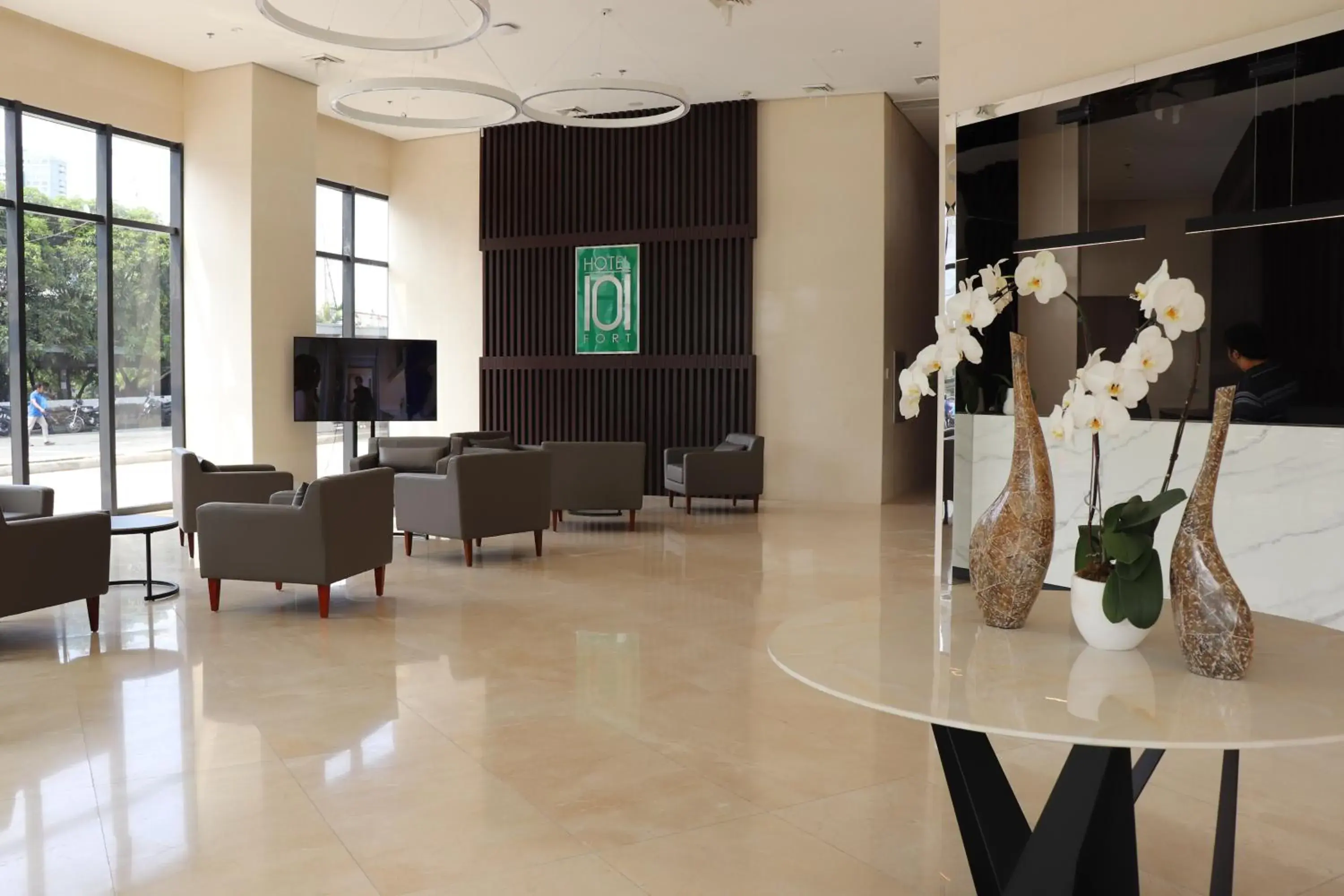 Lobby or reception in Hotel101 - Fort Lobby or reception in Hotel101 - Fort