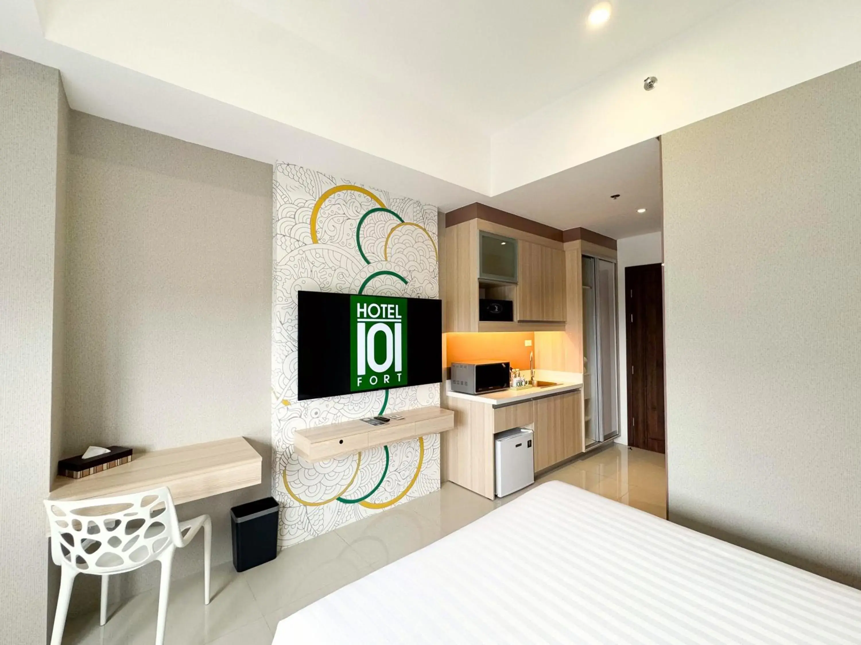 TV and multimedia, Bed in Hotel101 - Fort TV and multimedia, Bed in Hotel101 - Fort