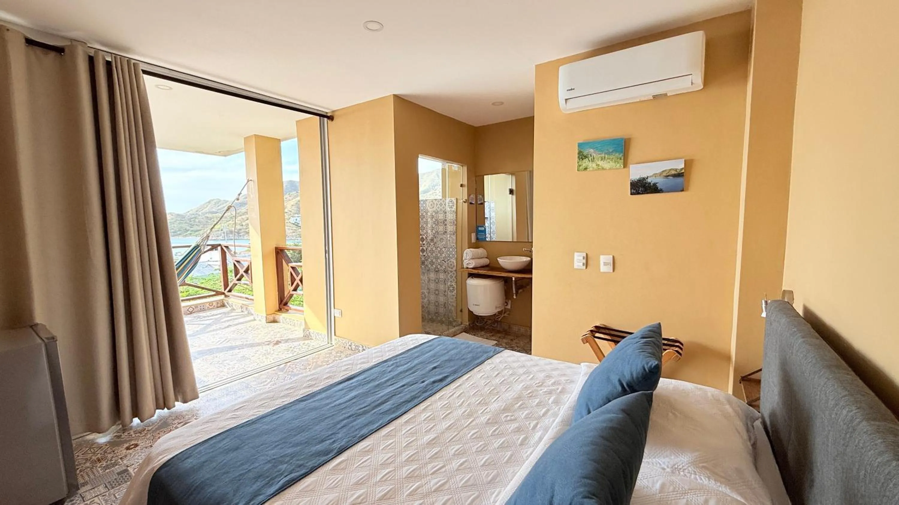 Bed in Cabañas Paraiso