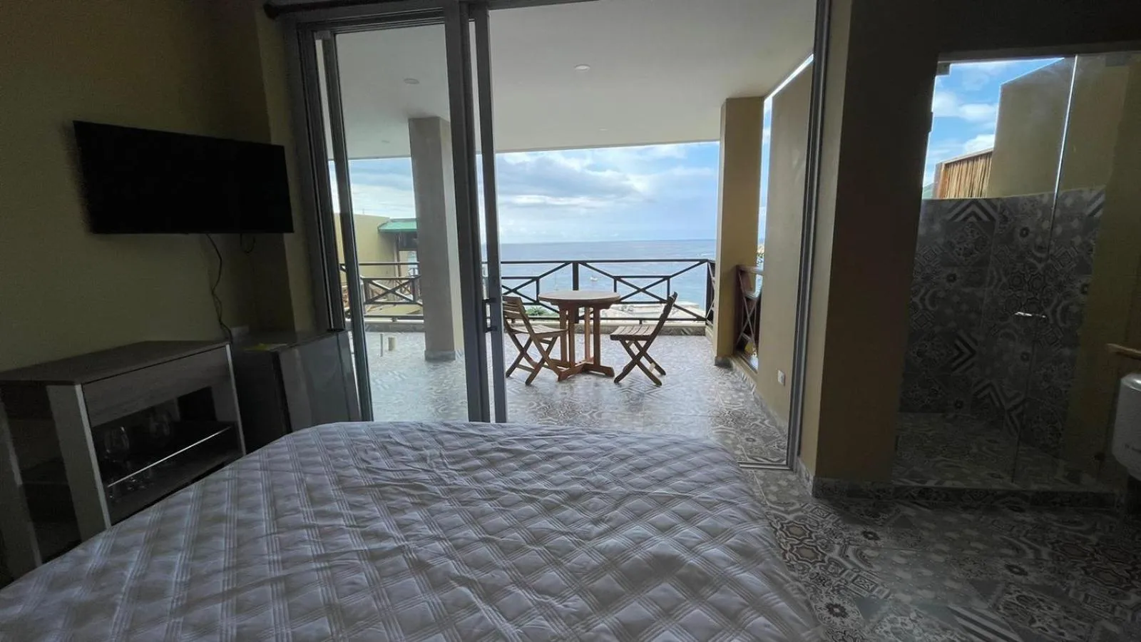 Bed in Cabañas Paraiso