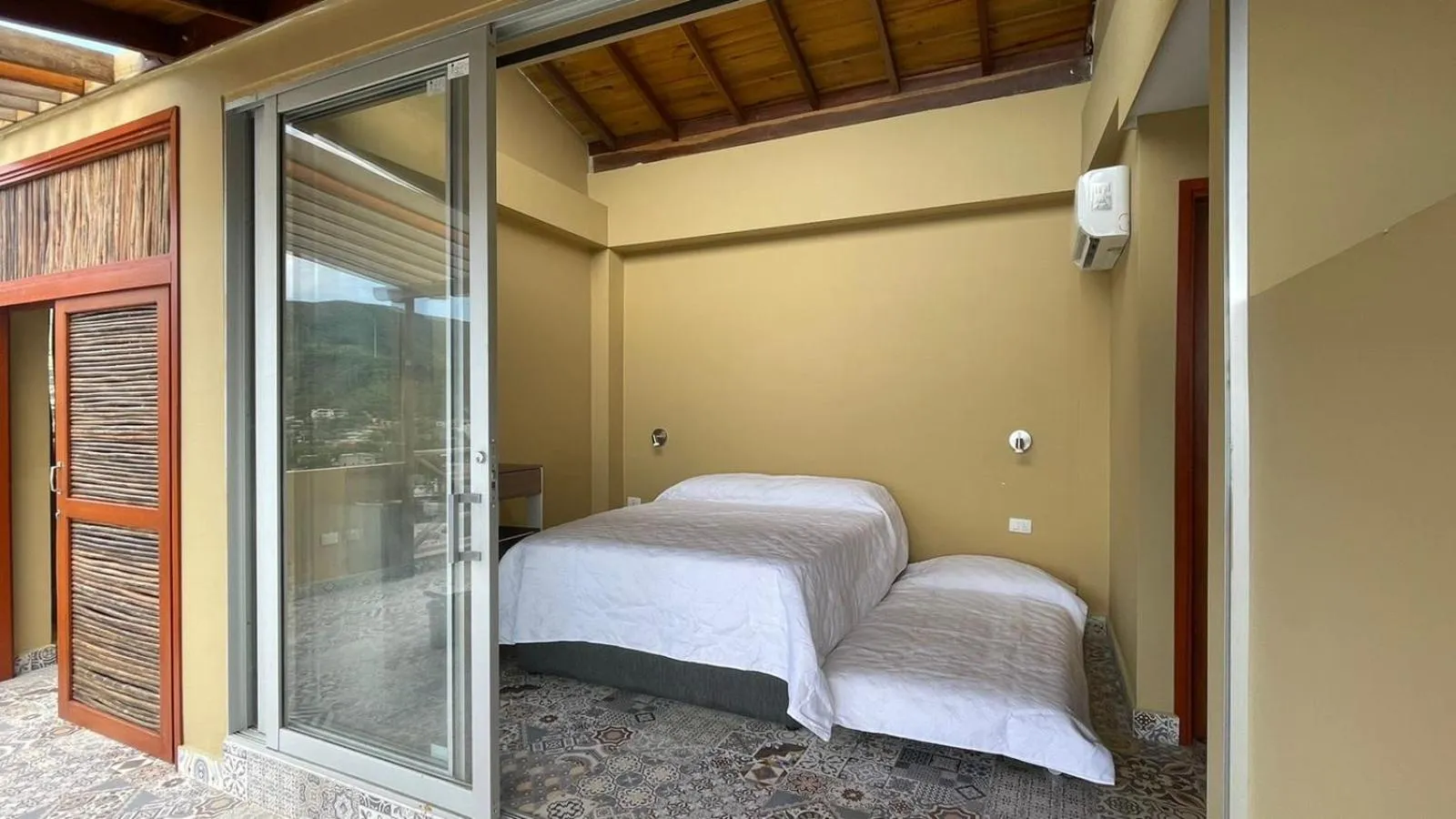 Bed in Cabañas Paraiso