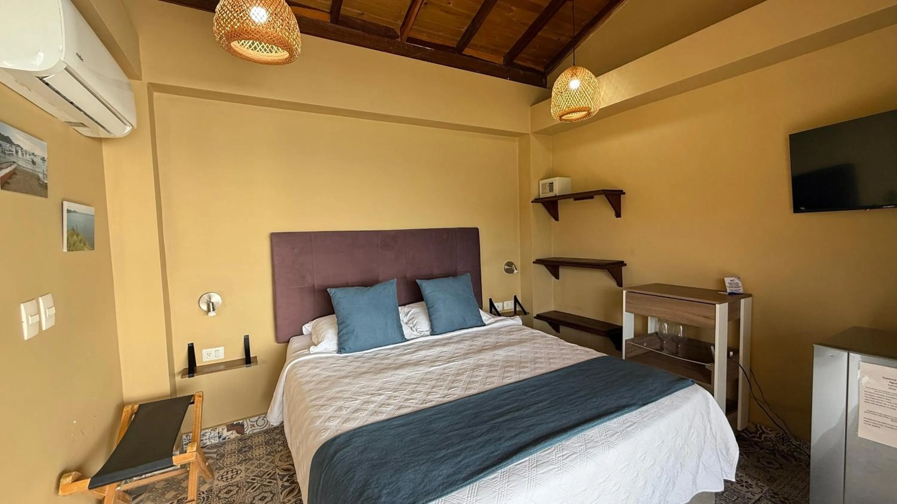 Bed in Cabañas Paraiso