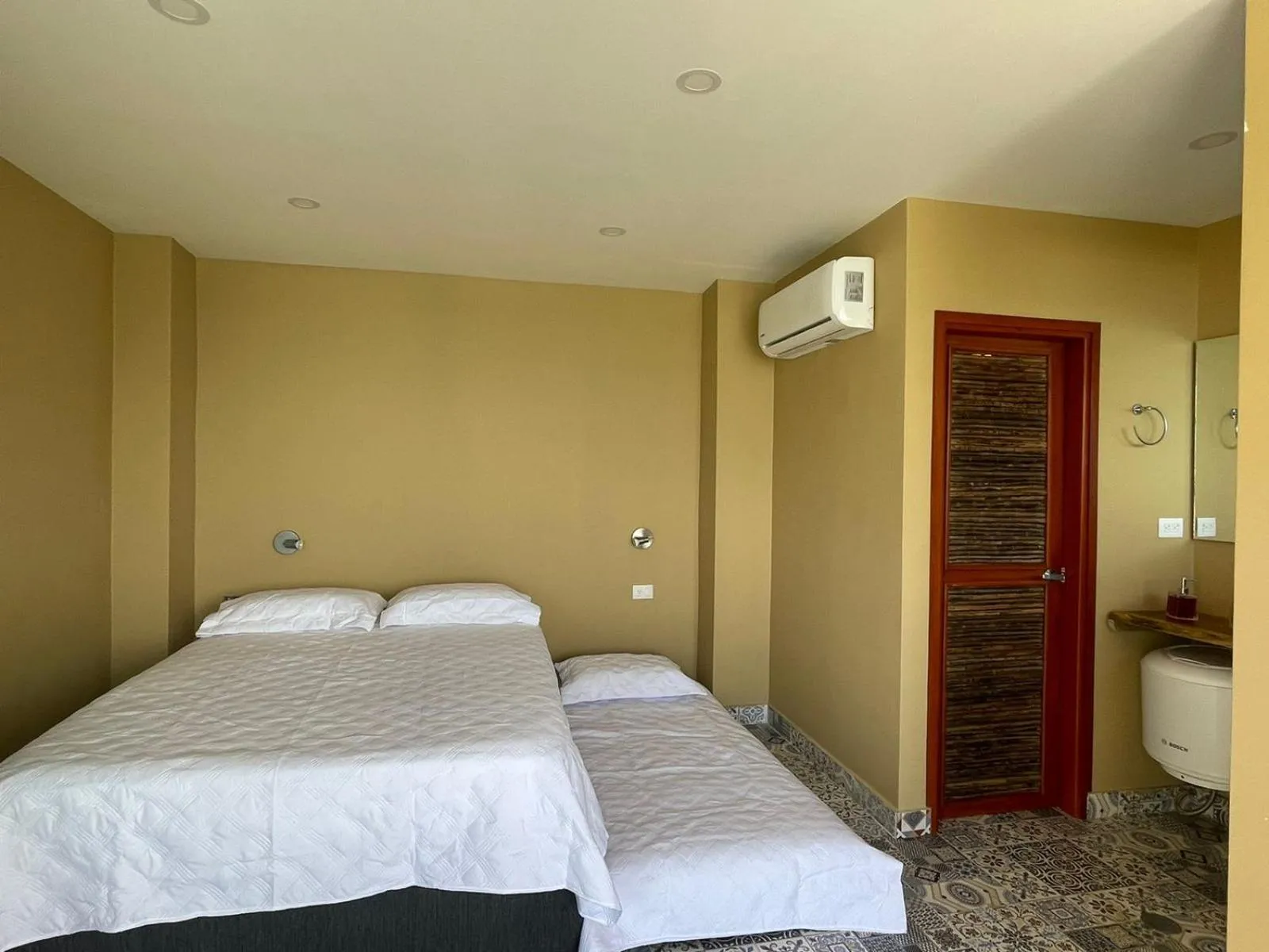 Bed in Cabañas Paraiso