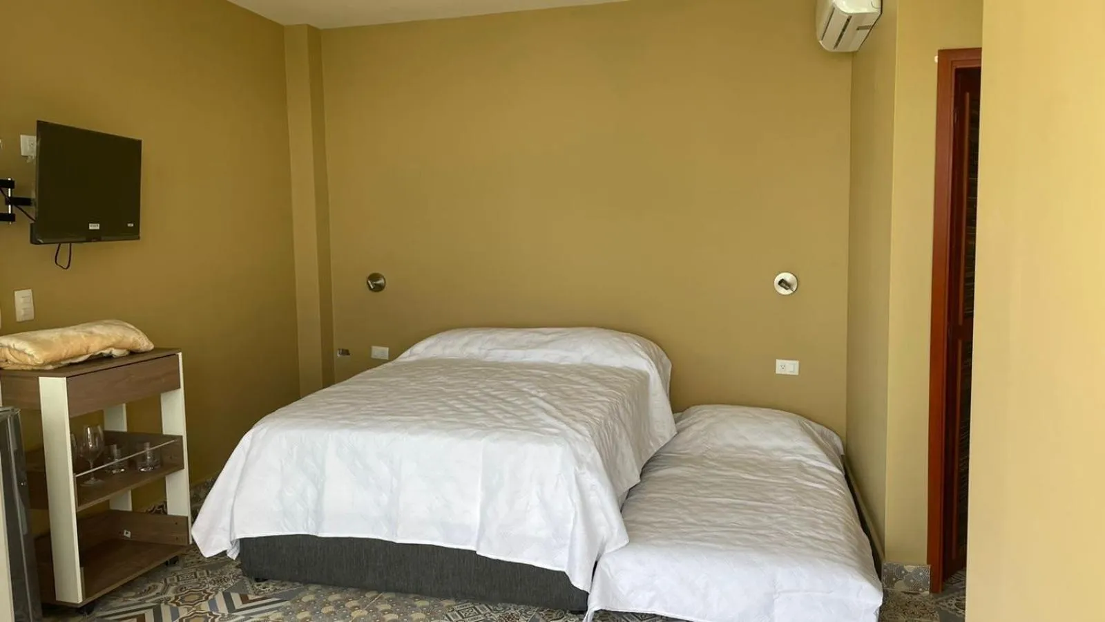 Bed in Cabañas Paraiso