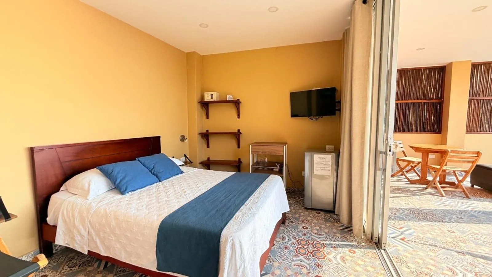 Bed in Cabañas Paraiso