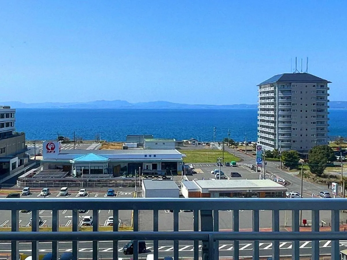 Balcony/Terrace in Jisco Hotel Obama Onsen