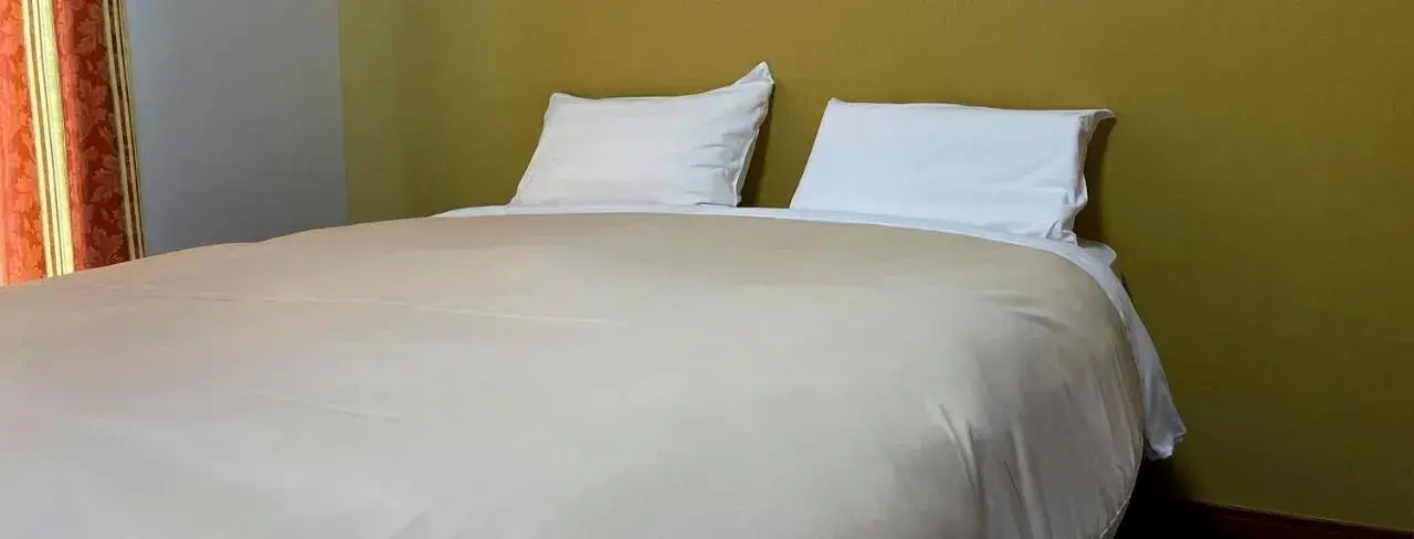 Bed in Jisco Hotel Obama Onsen Bed in Jisco Hotel Obama Onsen