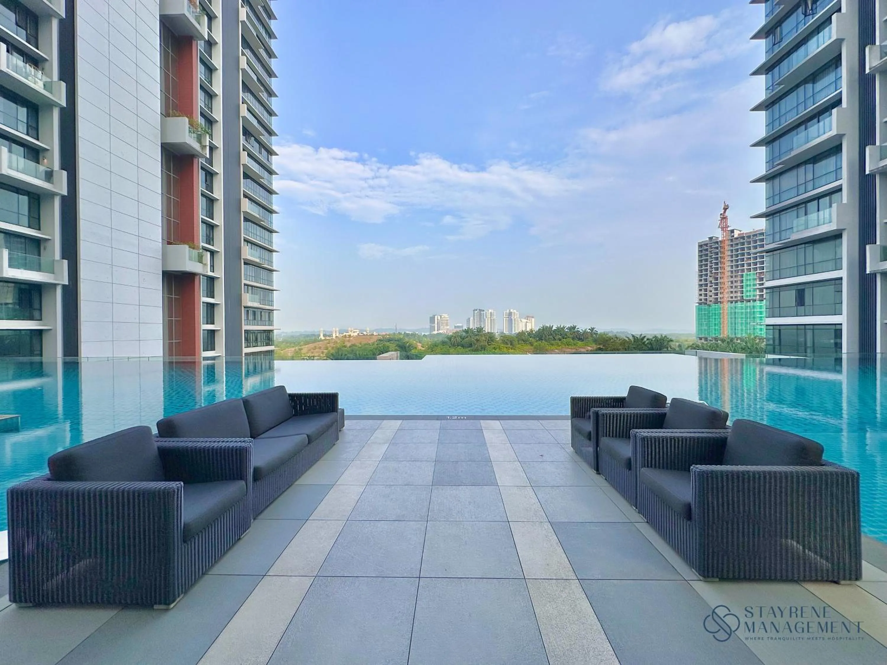 City view in Grand Medini Residence Nusajaya by Stayrene