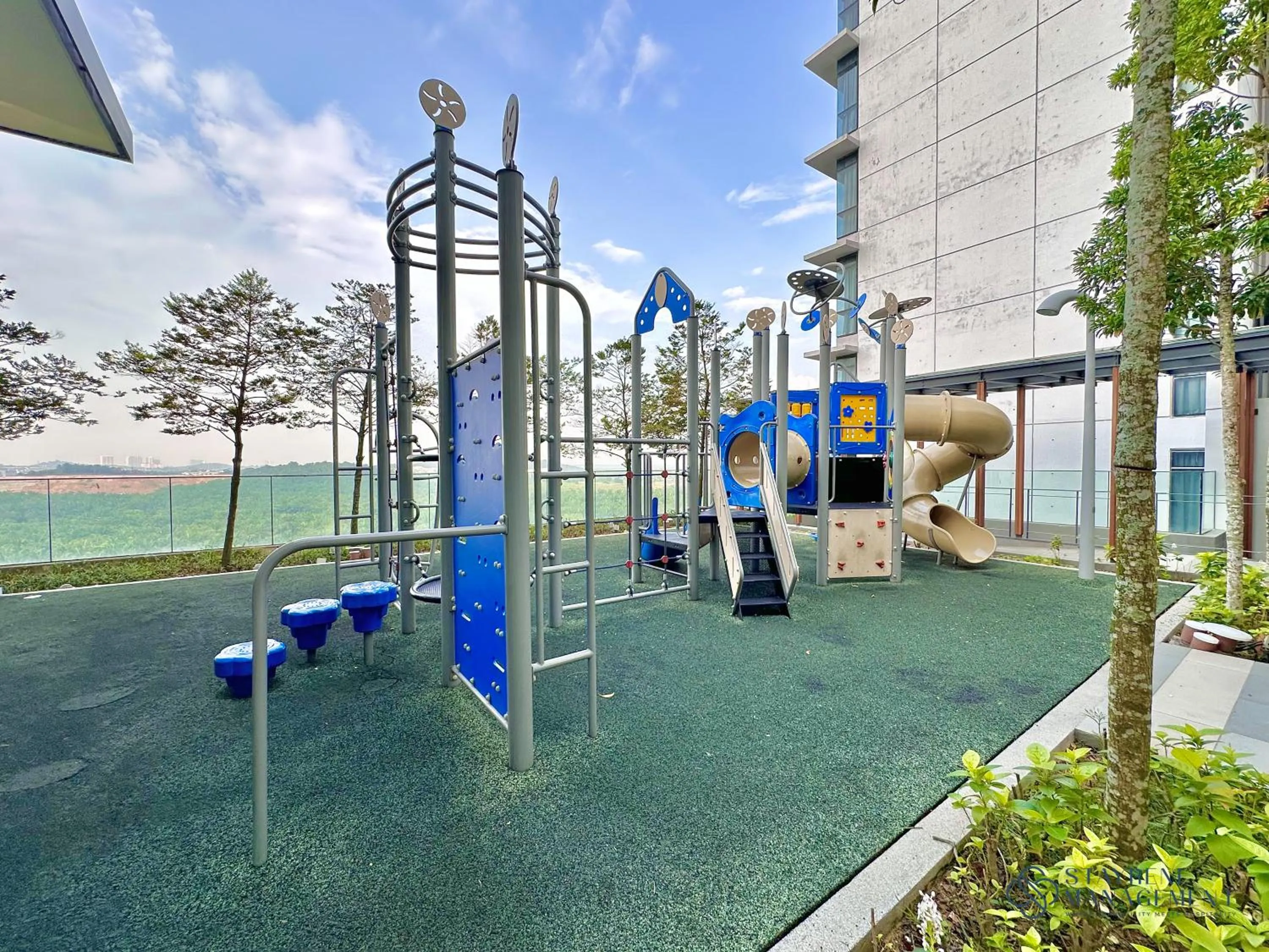 Children play ground in Grand Medini Residence Nusajaya by Stayrene