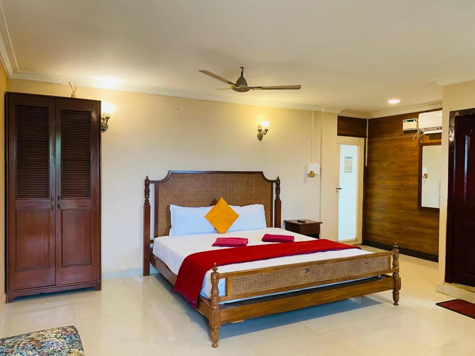 Bed in Nasya Beachside Cottages