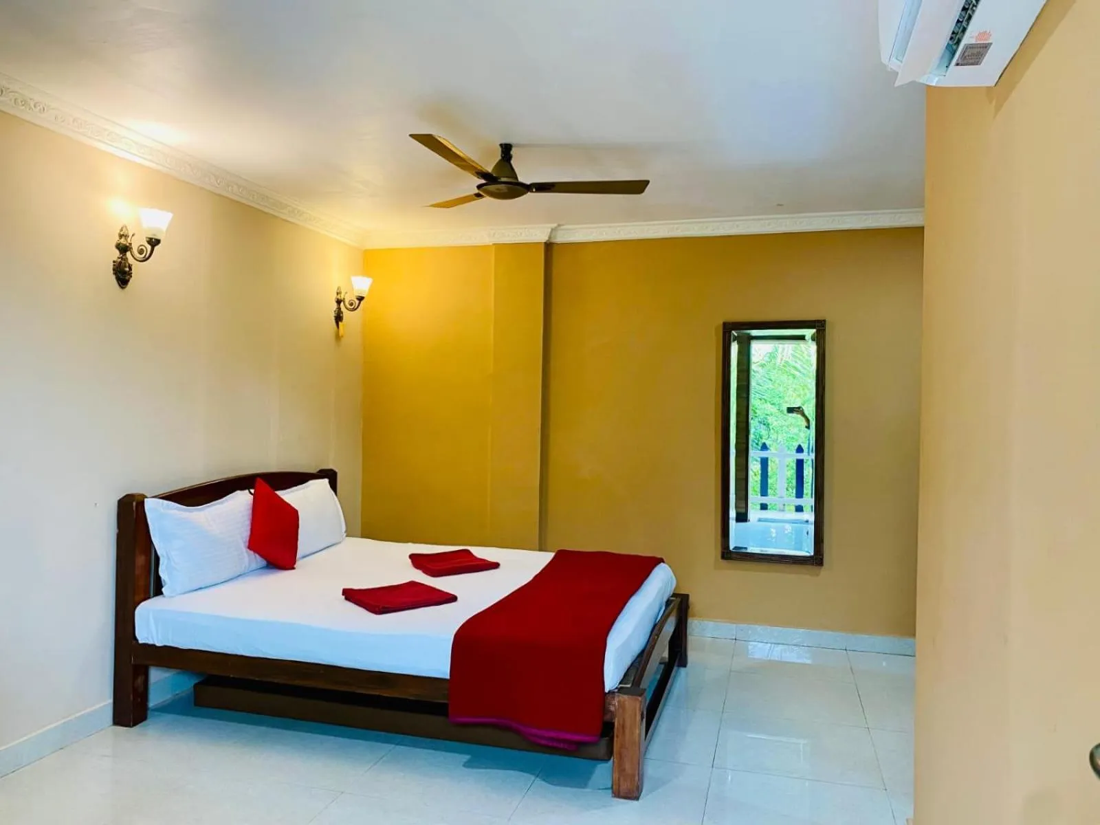Bedroom, Bed in Nasya Beachside Cottages
