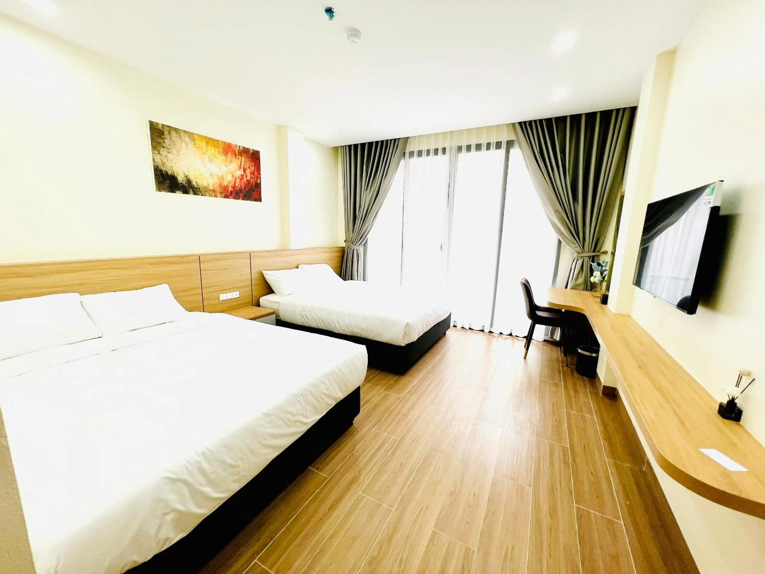Photo of the whole room, Bed in Orion Hotel Halong
