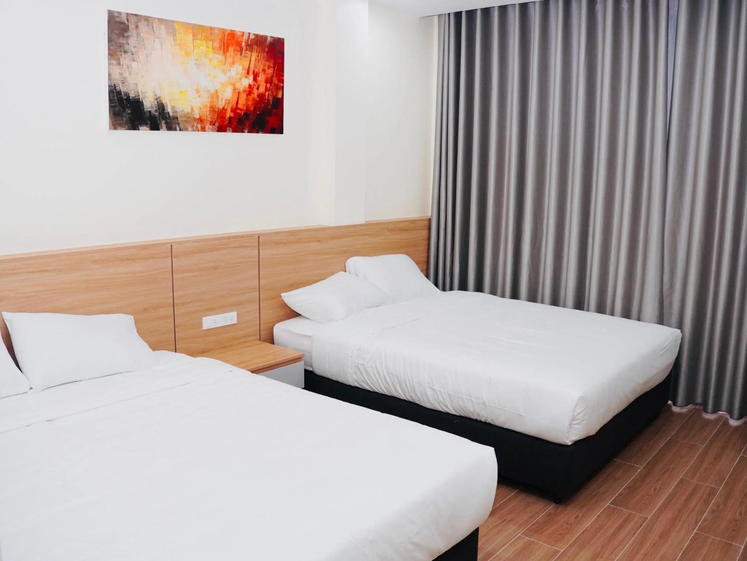 Bed in Orion Hotel Halong