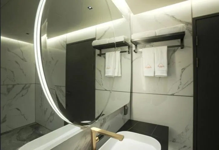 Bathroom in Amber City Hotel