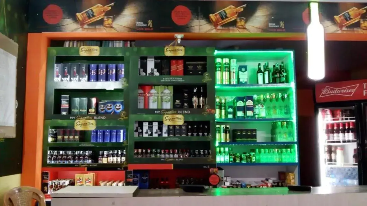 Lounge or bar in Hotel Golden Heights Gokarna Lounge or bar in Hotel Golden Heights Gokarna