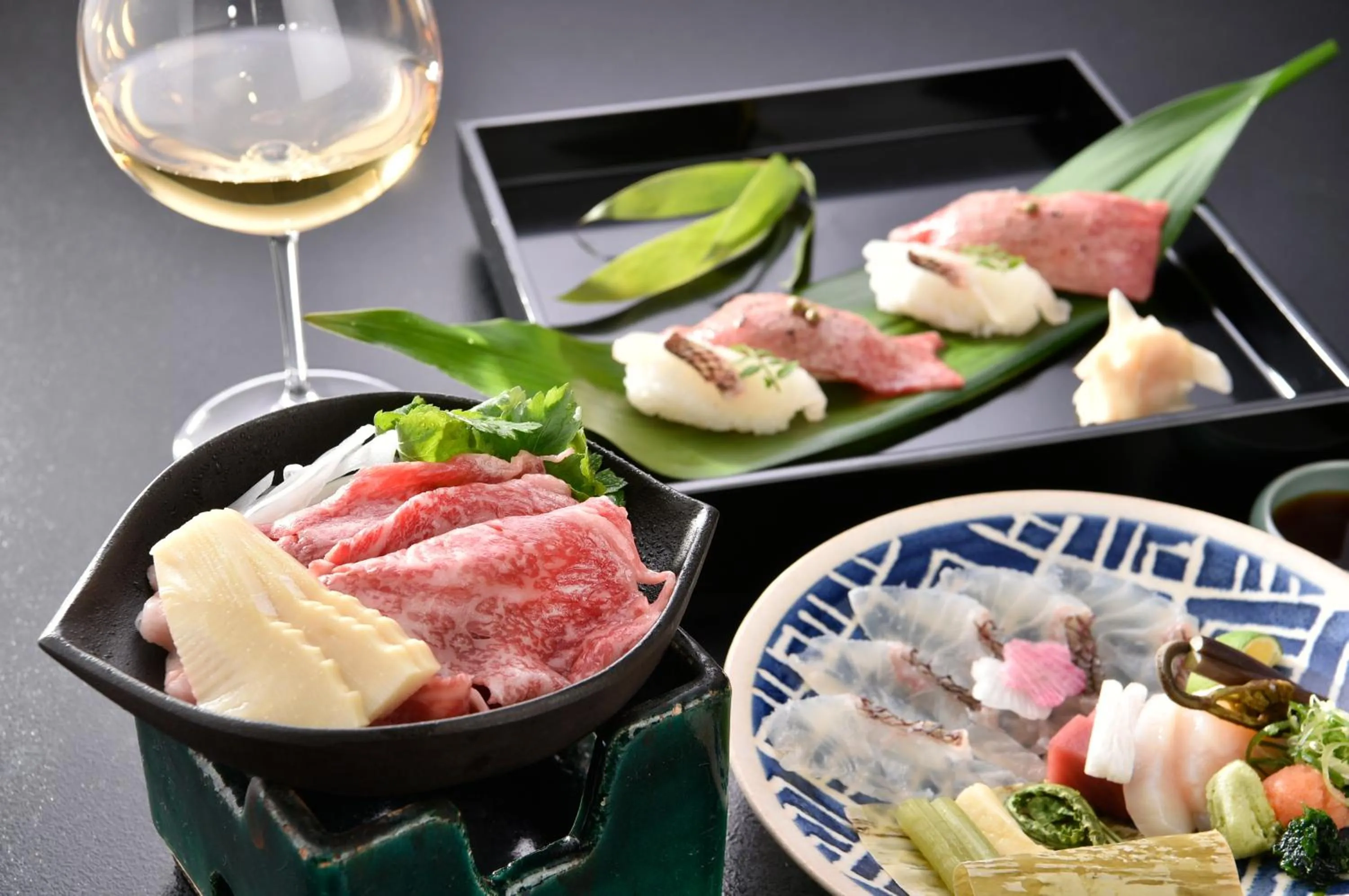 Food close-up in Ryokan Sumiya Kihoan