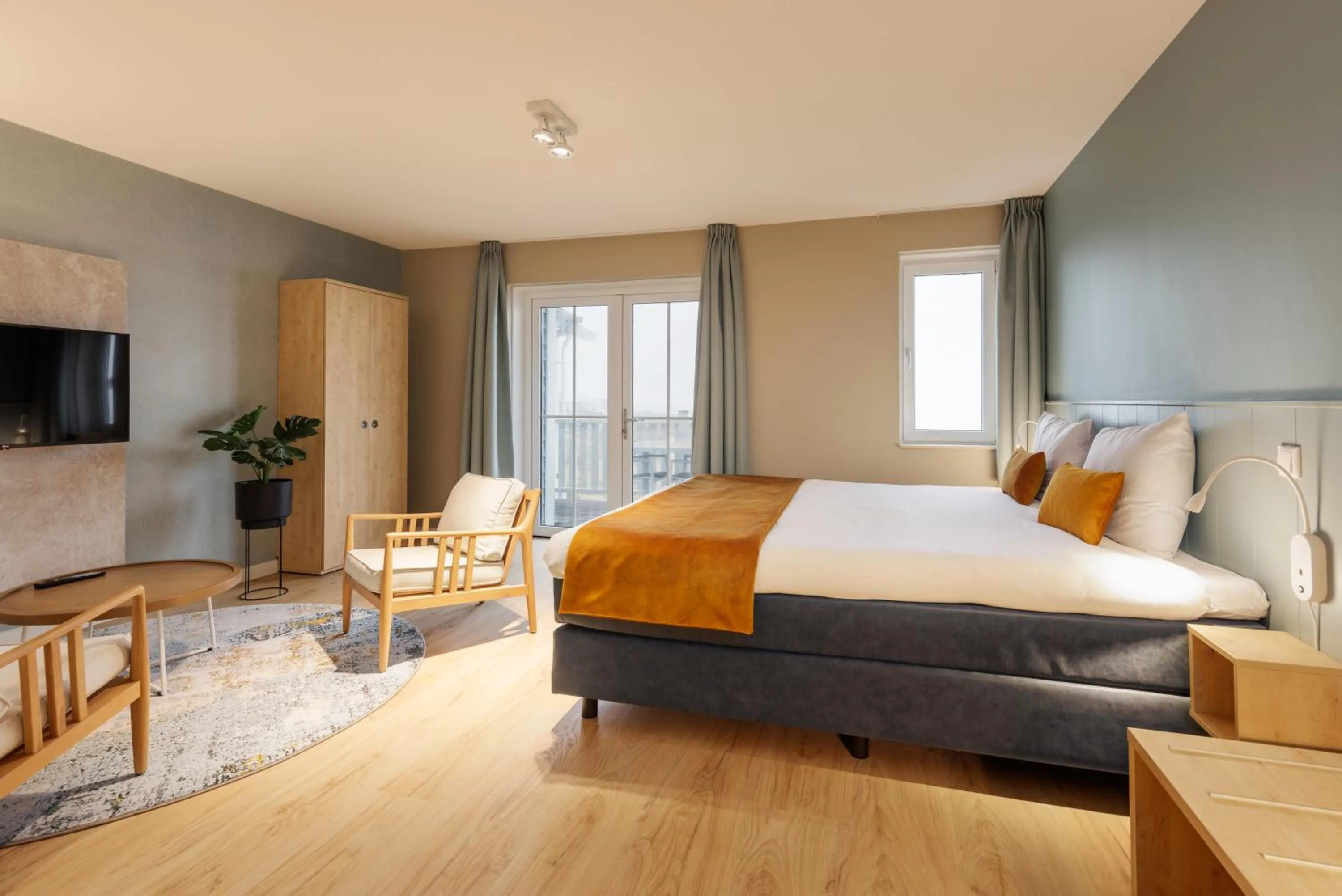 Bed in Beachhotel Cape Helius