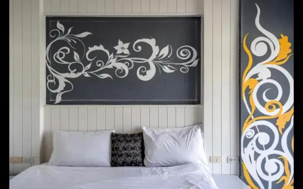 Bed in Santi White House Patong Bed in Santi White House Patong