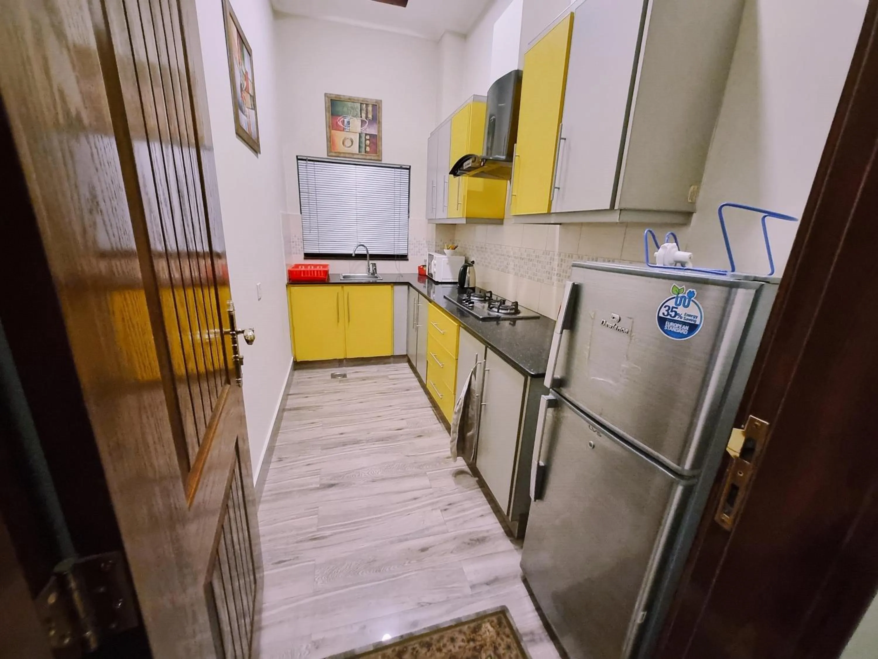 Kitchen or kitchenette in Hayyat Luxury Hotel Suites