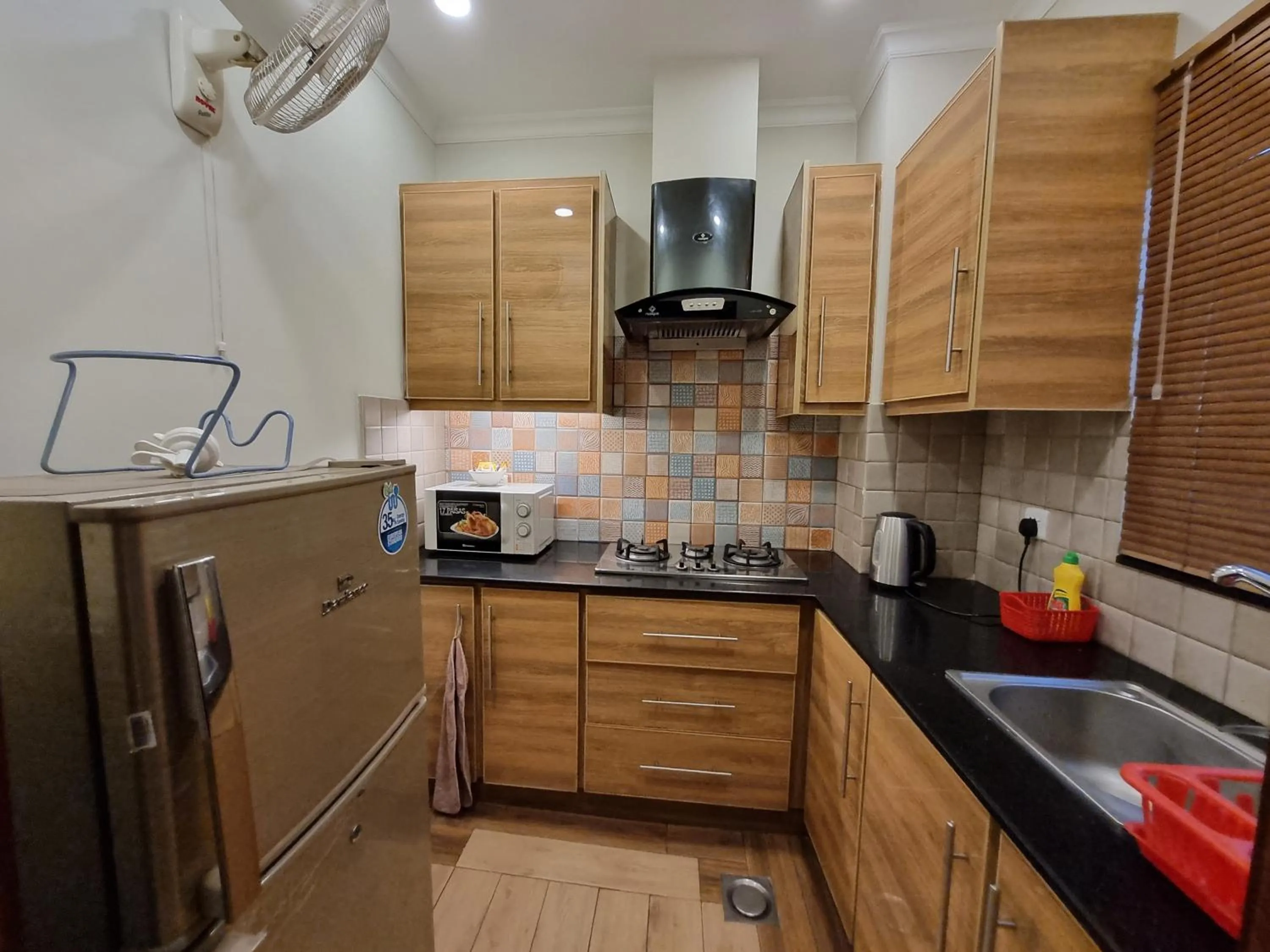 Kitchen or kitchenette in Hayyat Luxury Hotel Suites