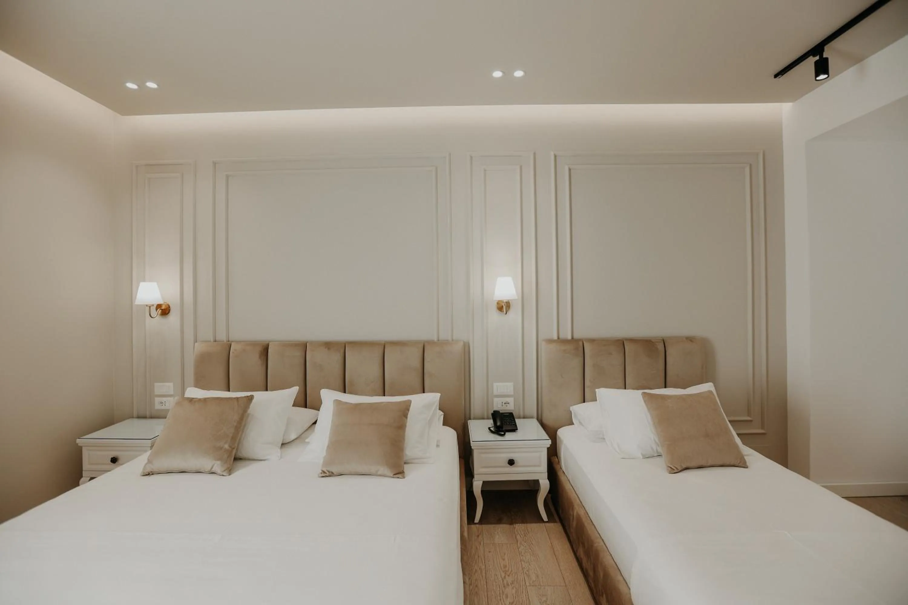 Bed in Seaside Hotel