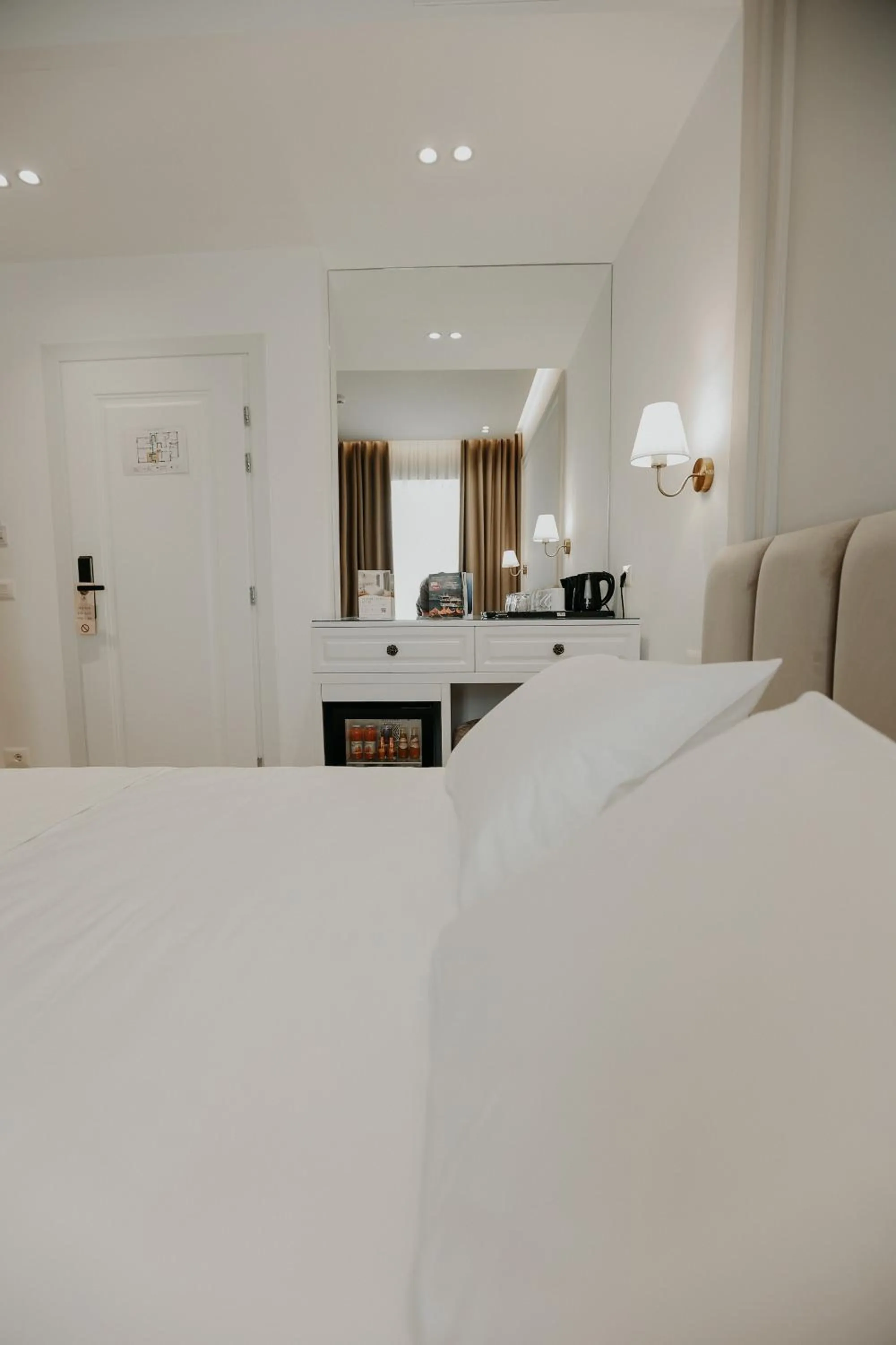 Bed in Seaside Hotel