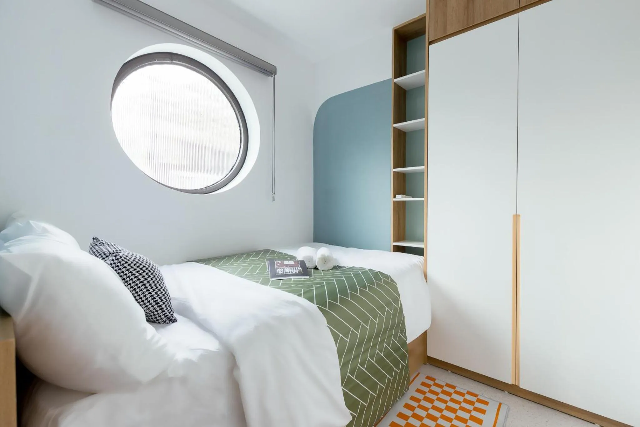 Bedroom, Bed in Crescendo Boutique Studio