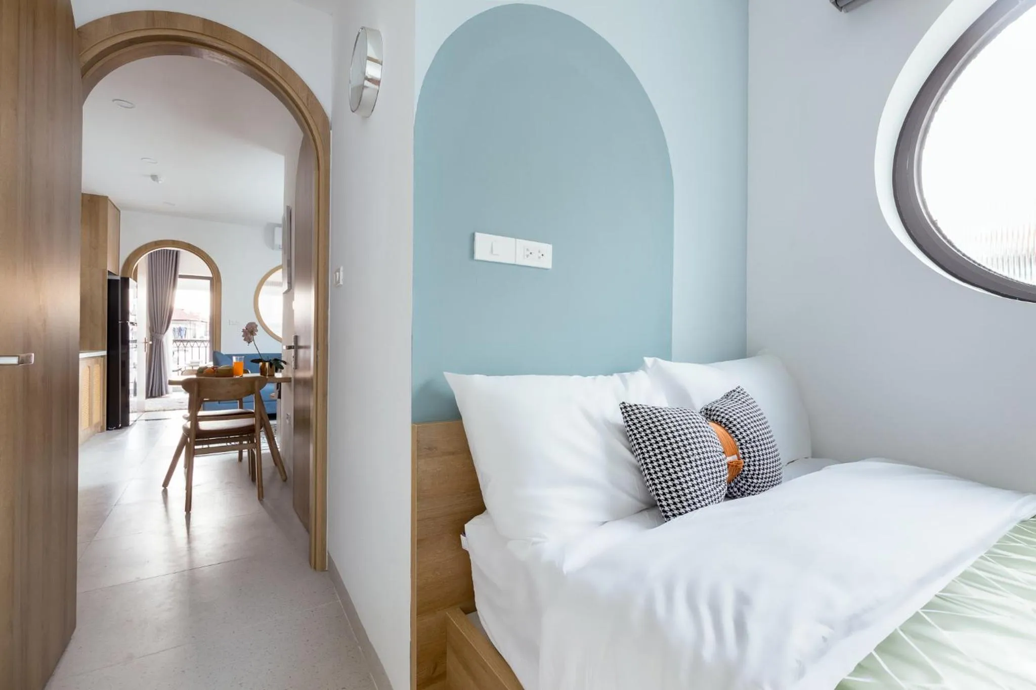 Bedroom, Bed in Crescendo Boutique Studio