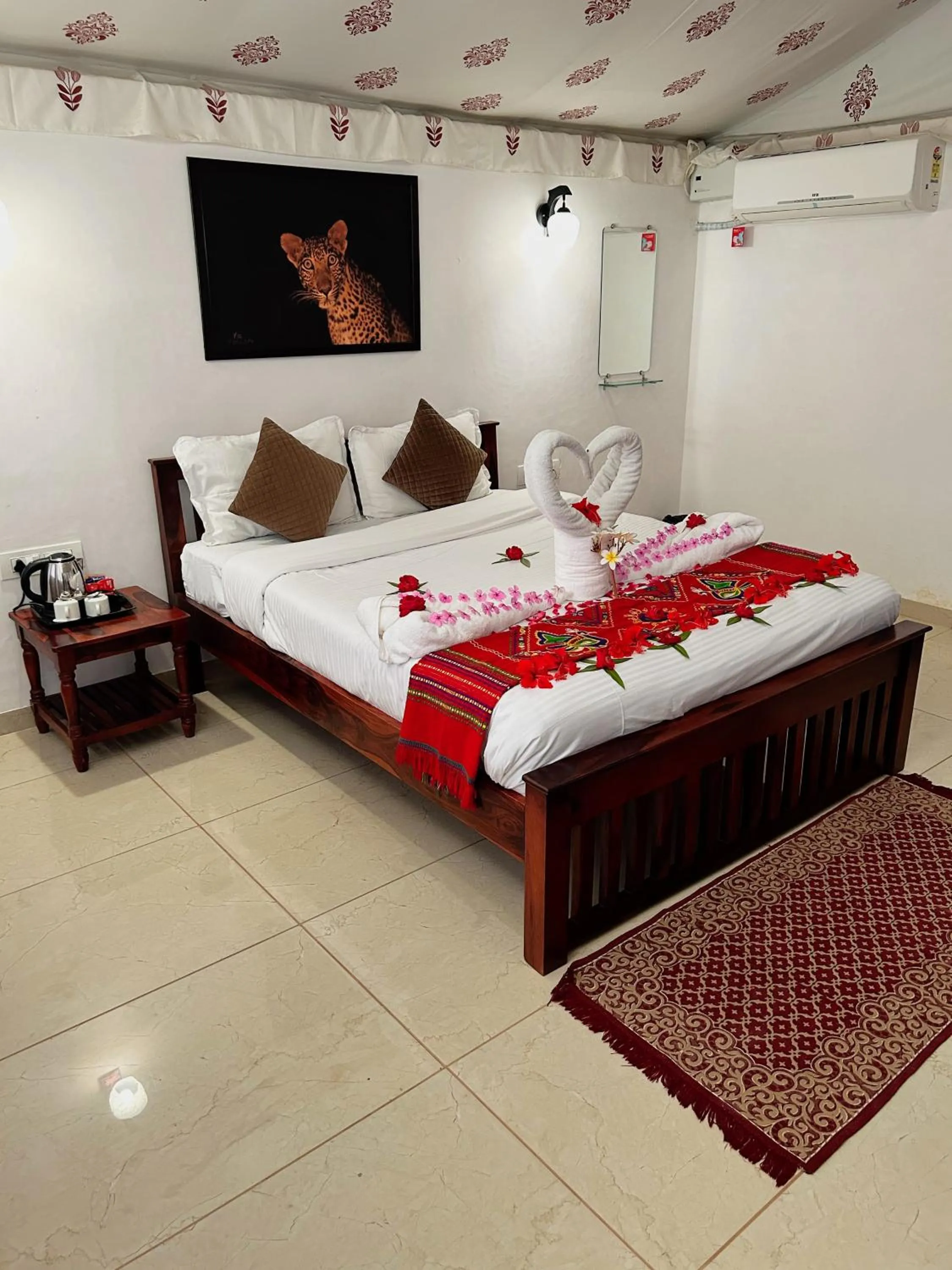 Bed in Jawai Empire Resort by Premier Hotels