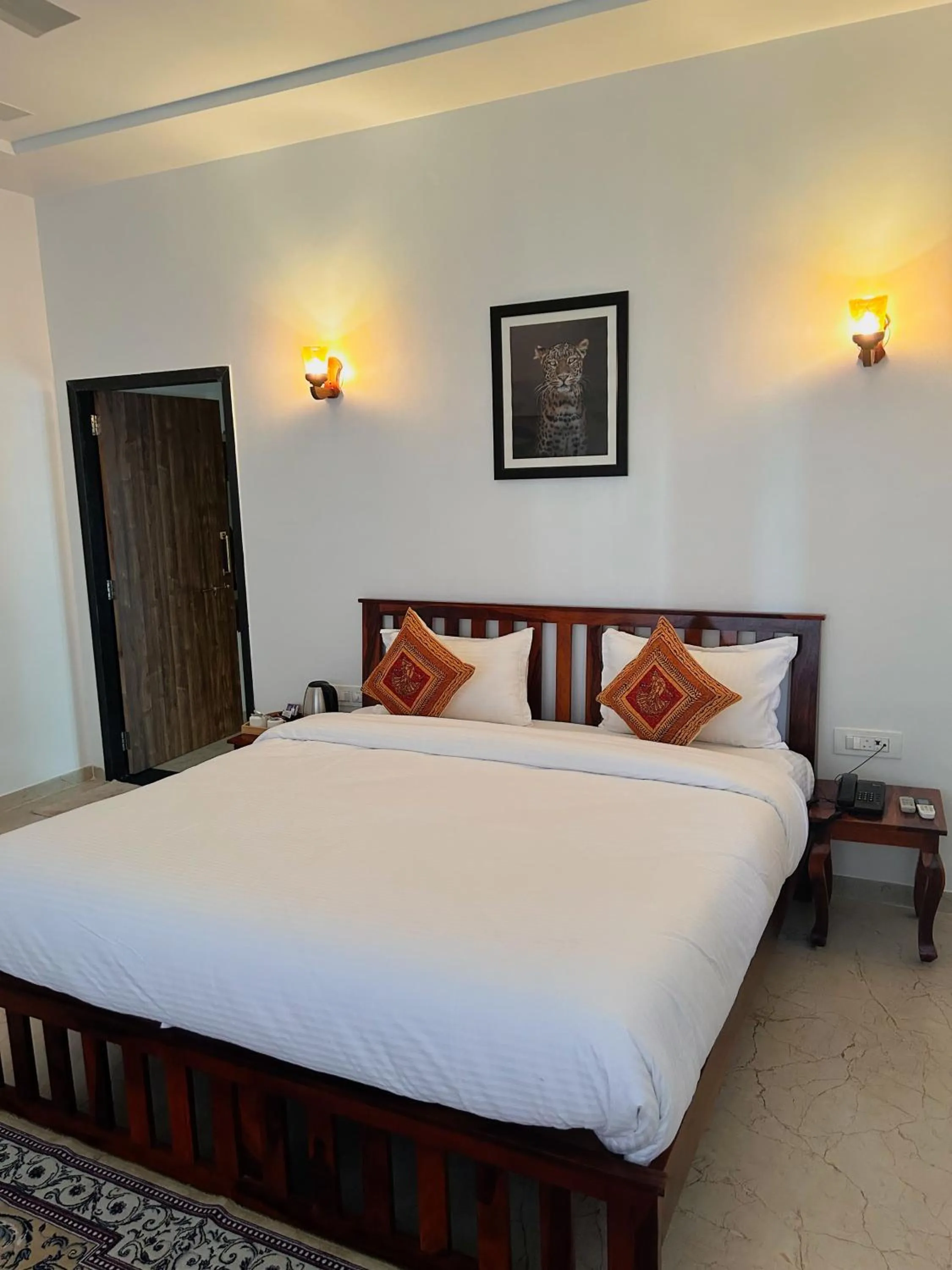 Bed in Jawai Empire Resort by Premier Hotels