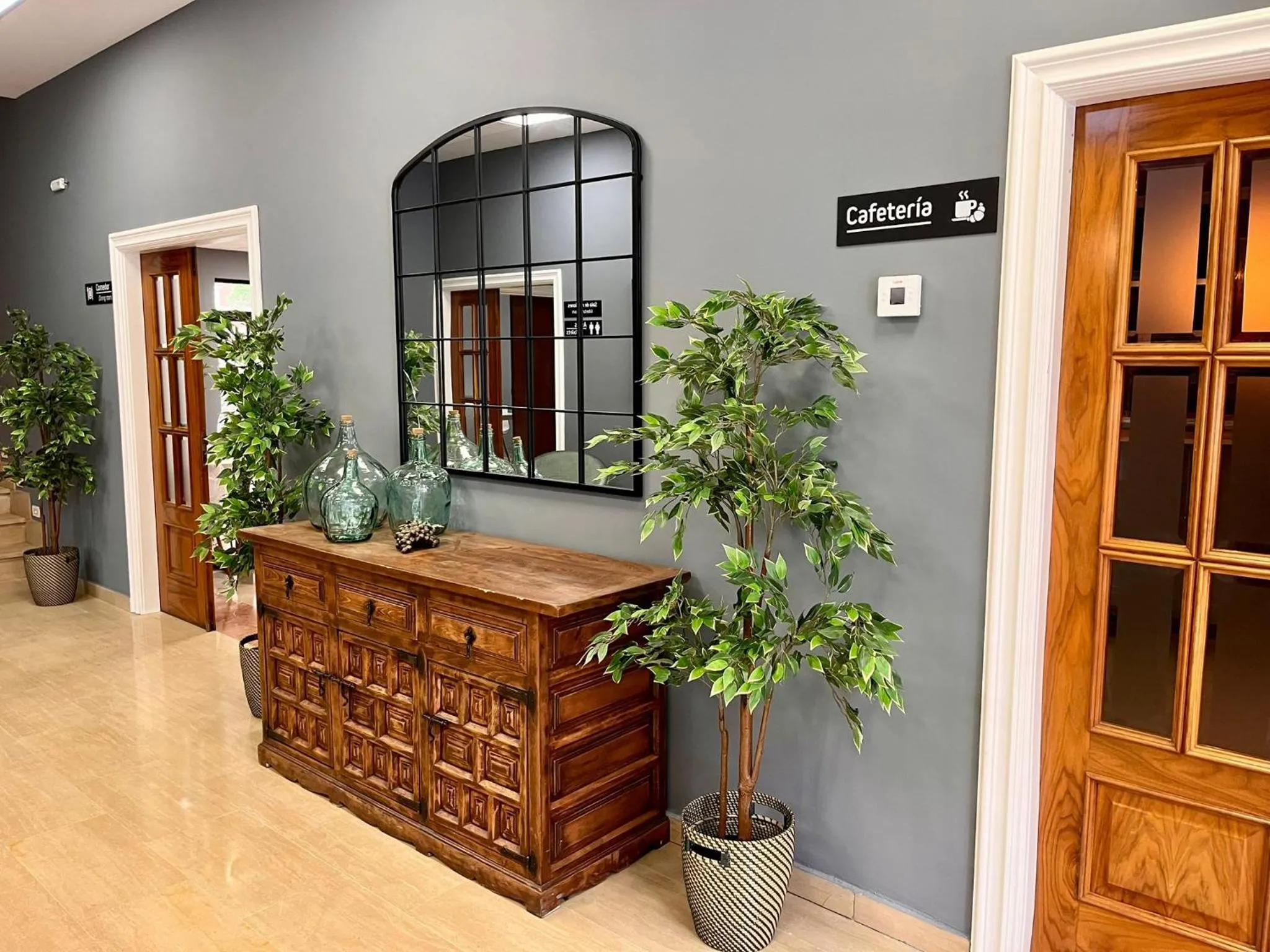 Lobby or reception in Hotel Alda Malvasía