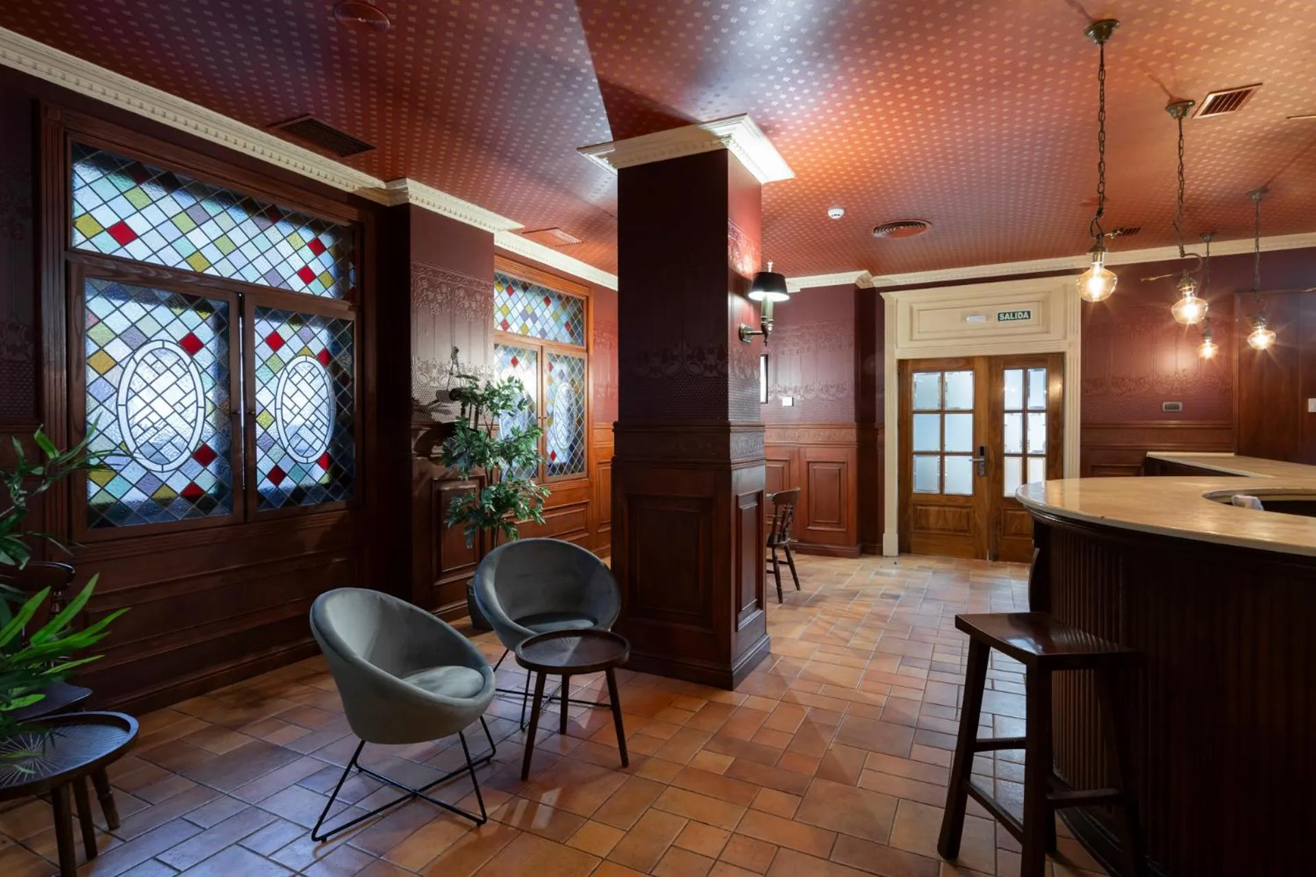 Lounge or bar in Hotel Alda Malvasía