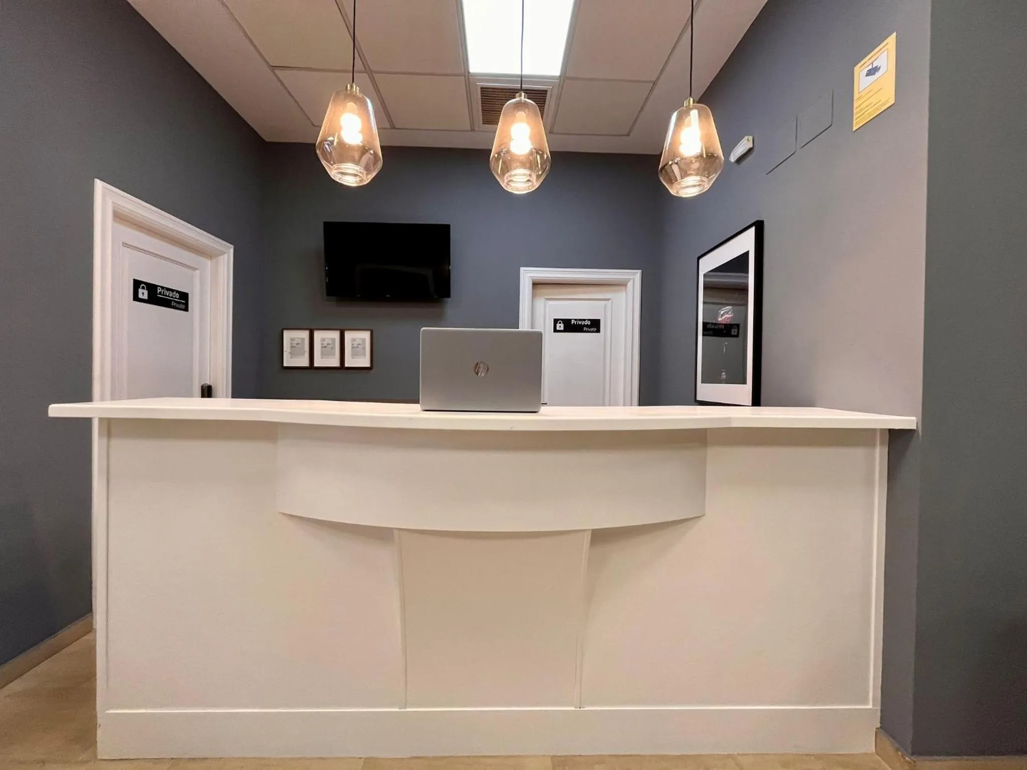 Lobby or reception in Hotel Alda Malvasía