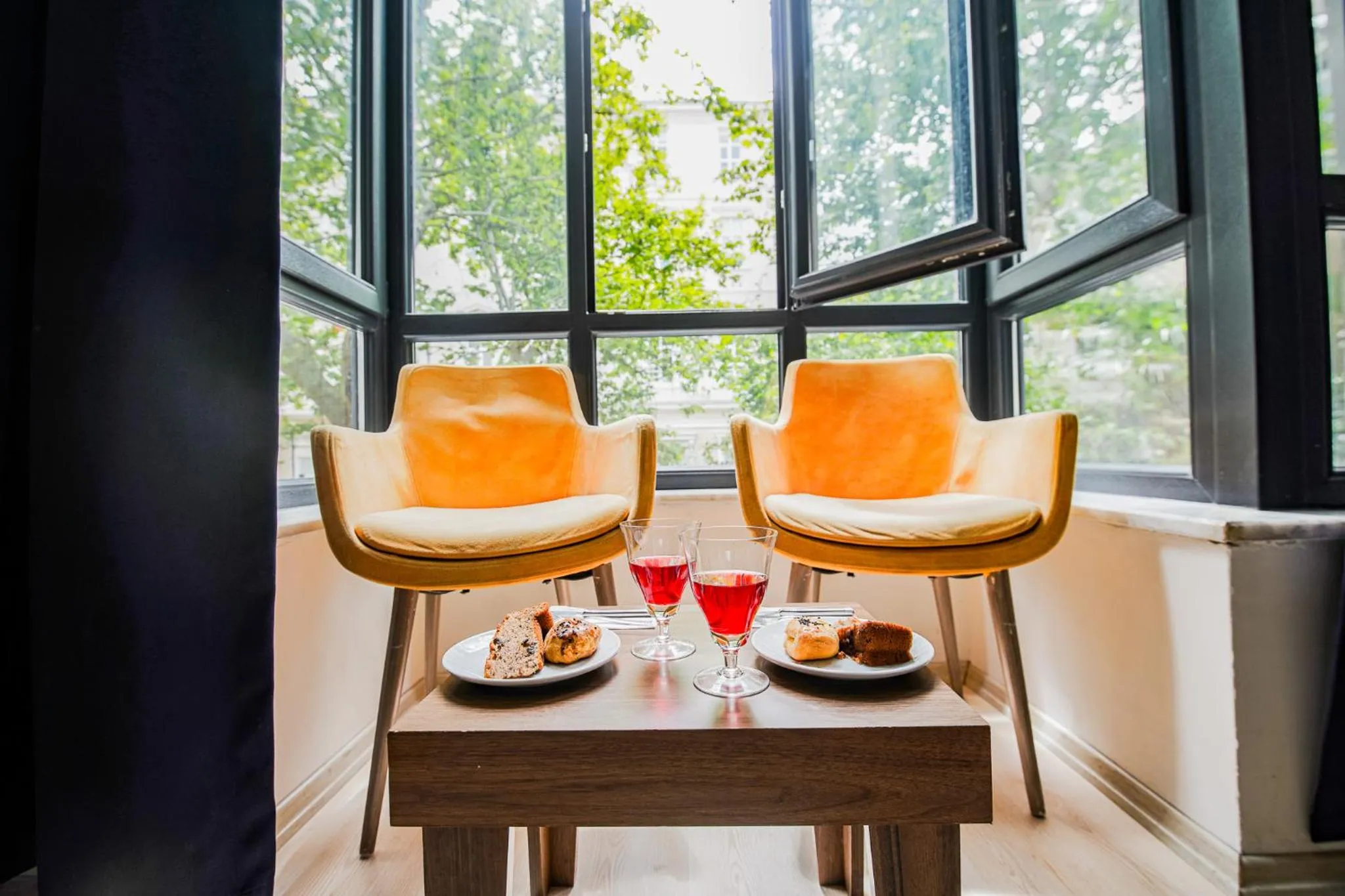 Living room in MITANI SUITES