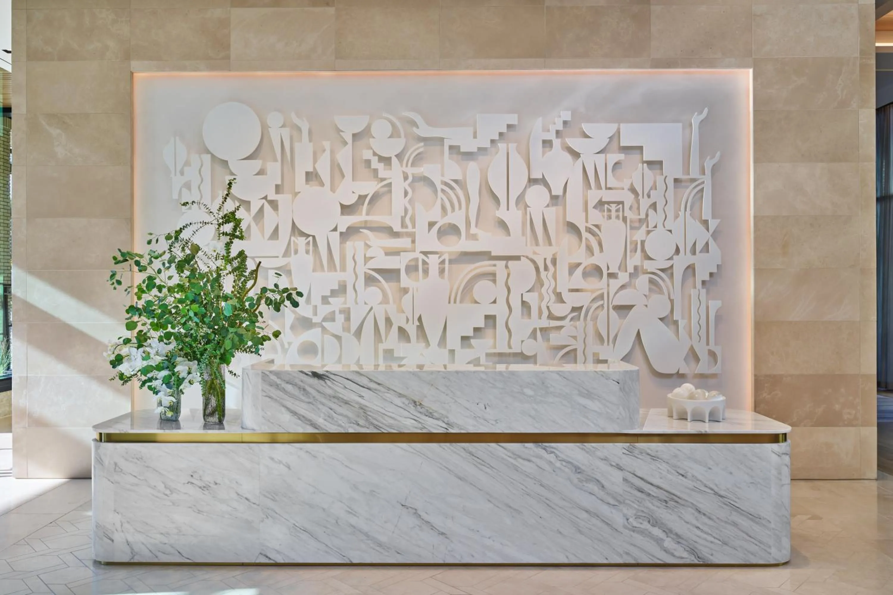 Lobby or reception in The Crescent Hotel, Fort Worth