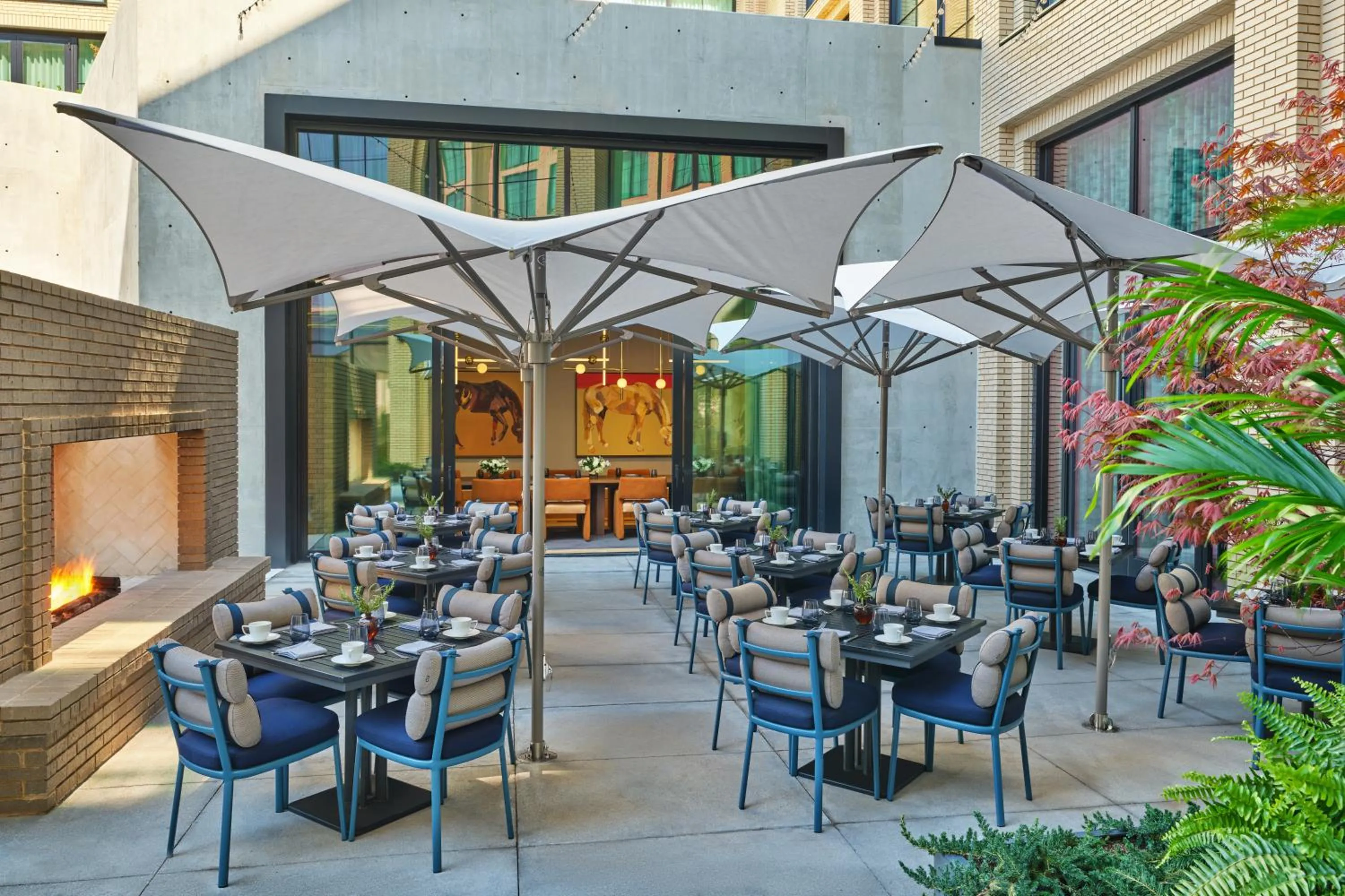 Property building in The Crescent Hotel, Fort Worth