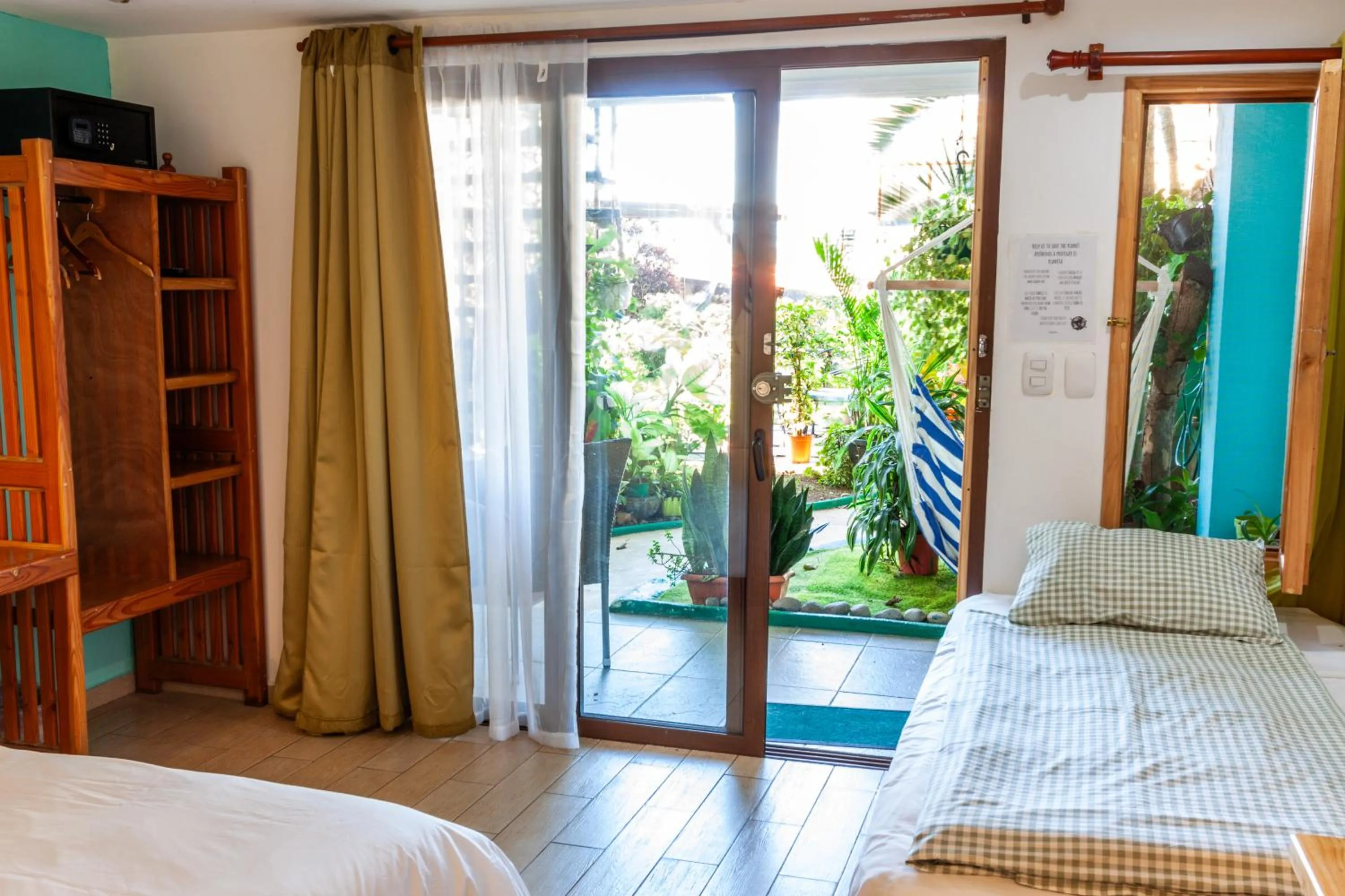 Bed in Posada Nena Santa Ana