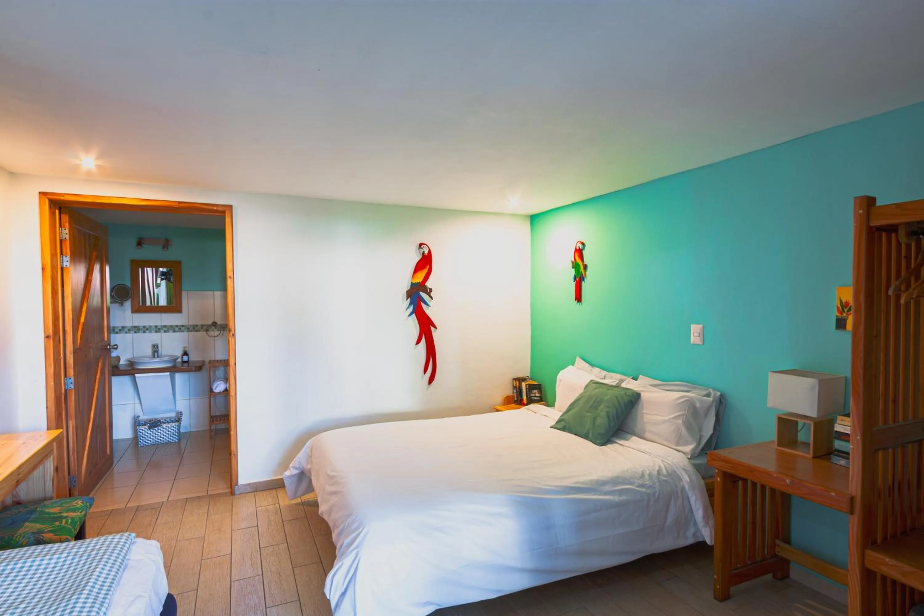 Bed in Posada Nena Santa Ana