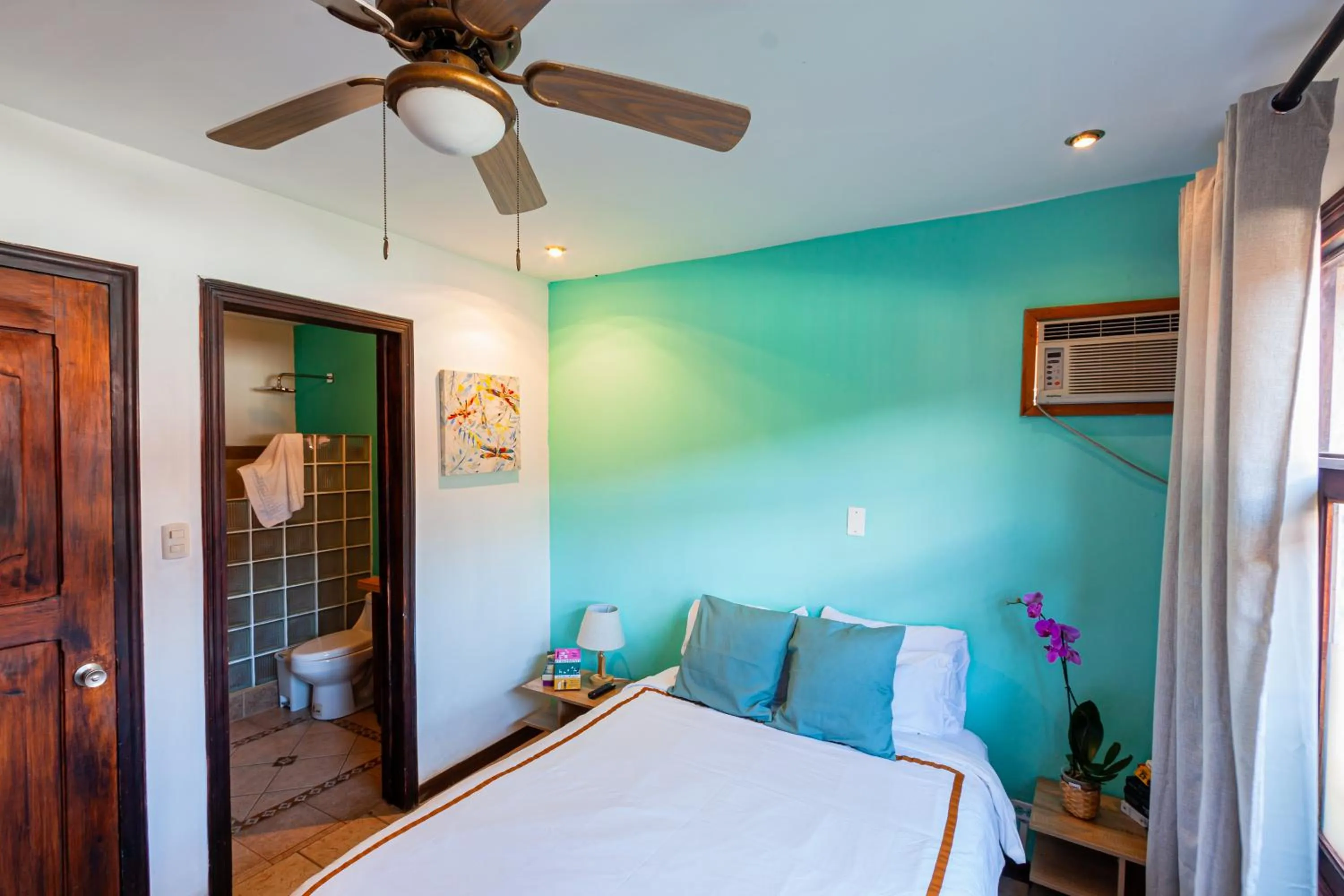 Bed in Posada Nena Santa Ana