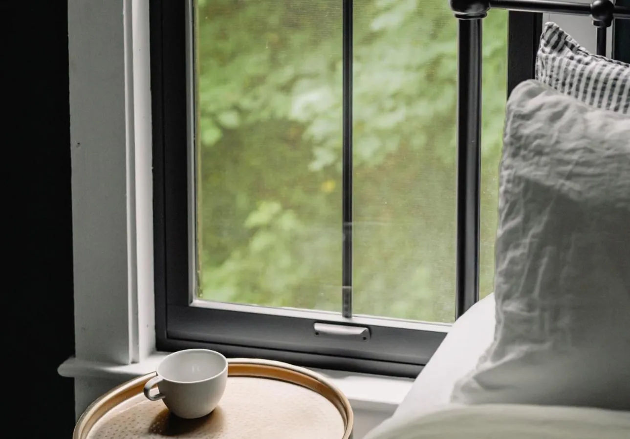 View (from property/room), Bed in The Yarra