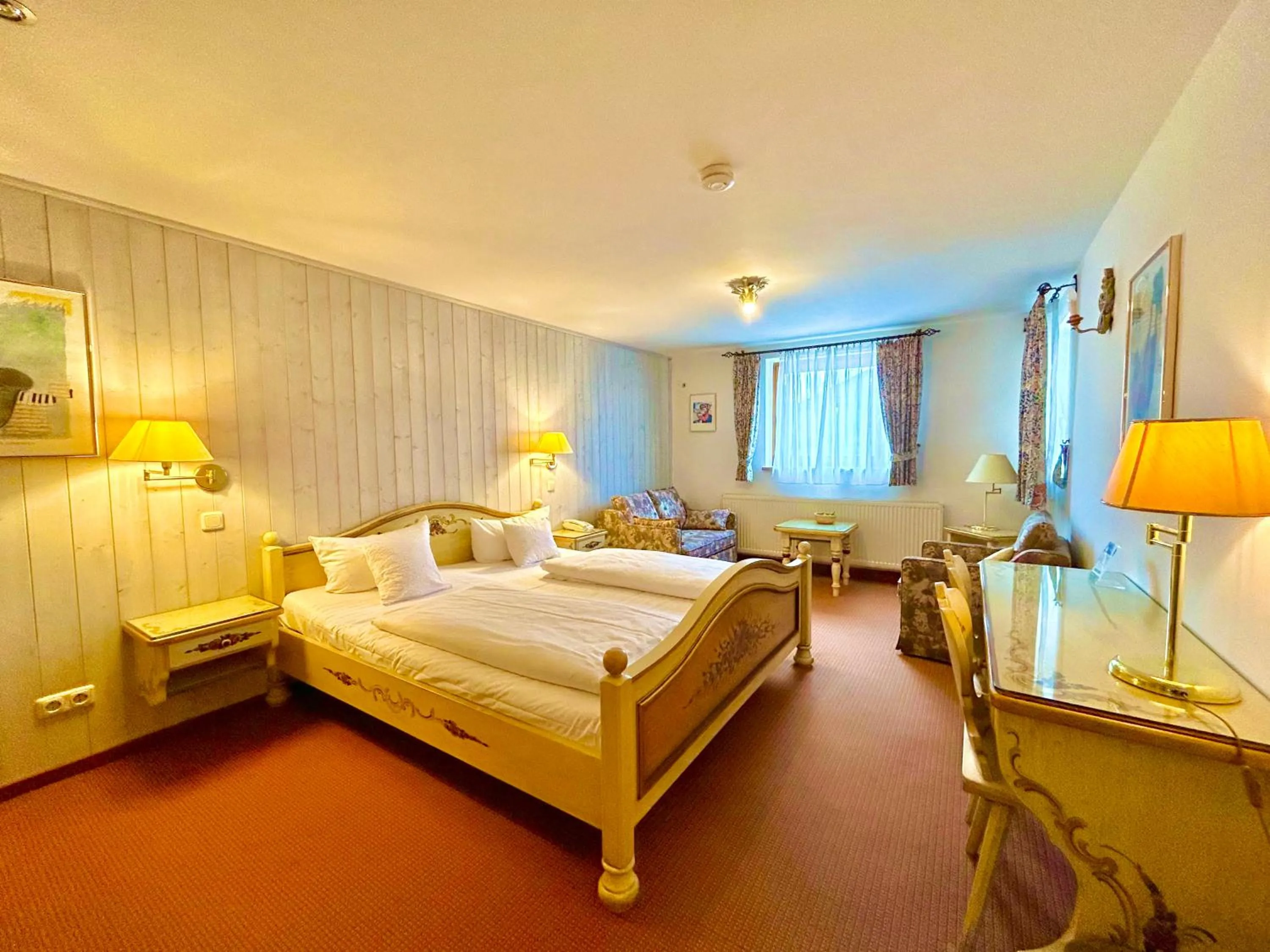 Family Room with Garden View in Hotel Bergland